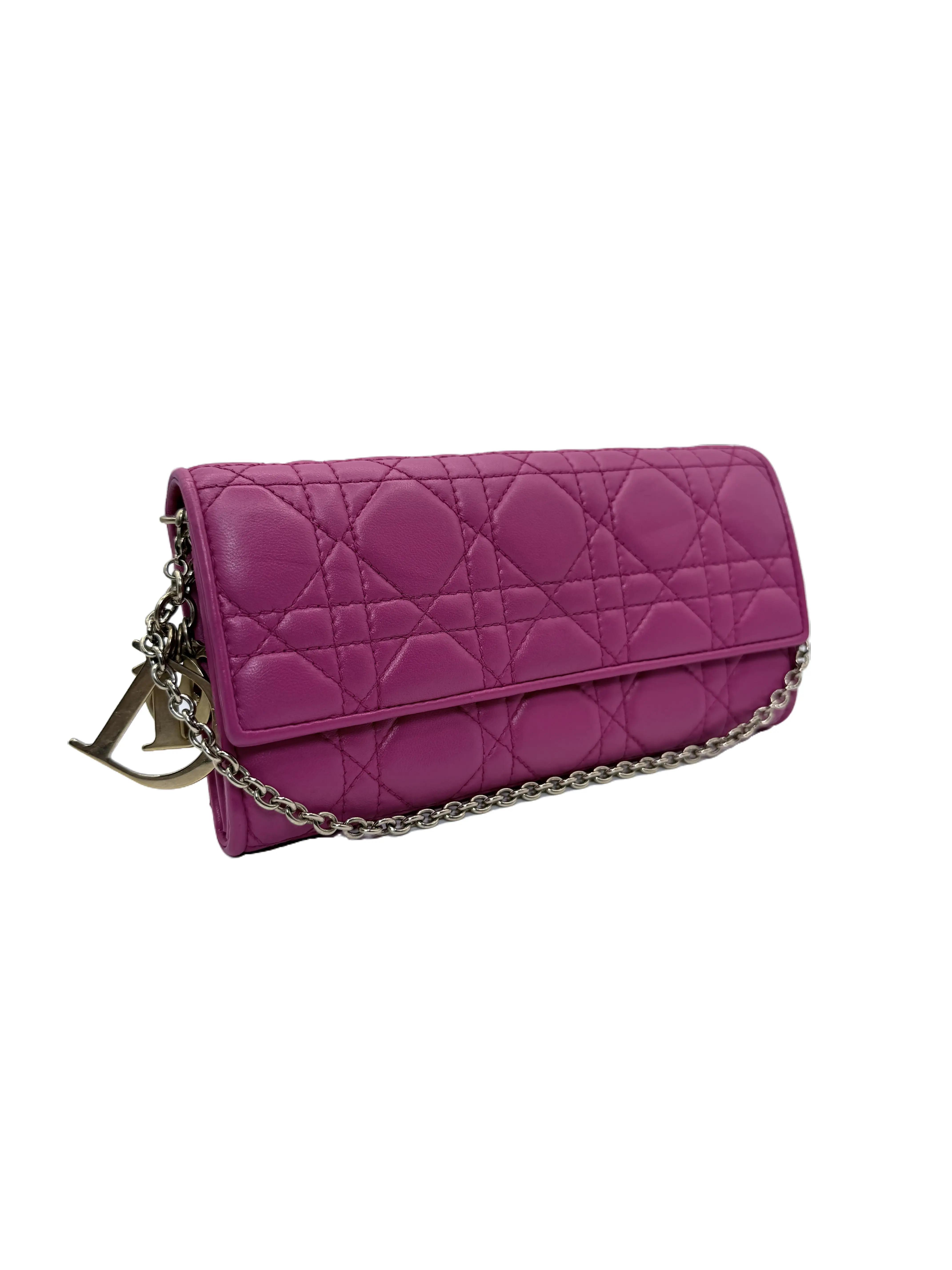 Christian Authentic Lady Fuchsia Pink Cannage with & Iconic Design JXDR2