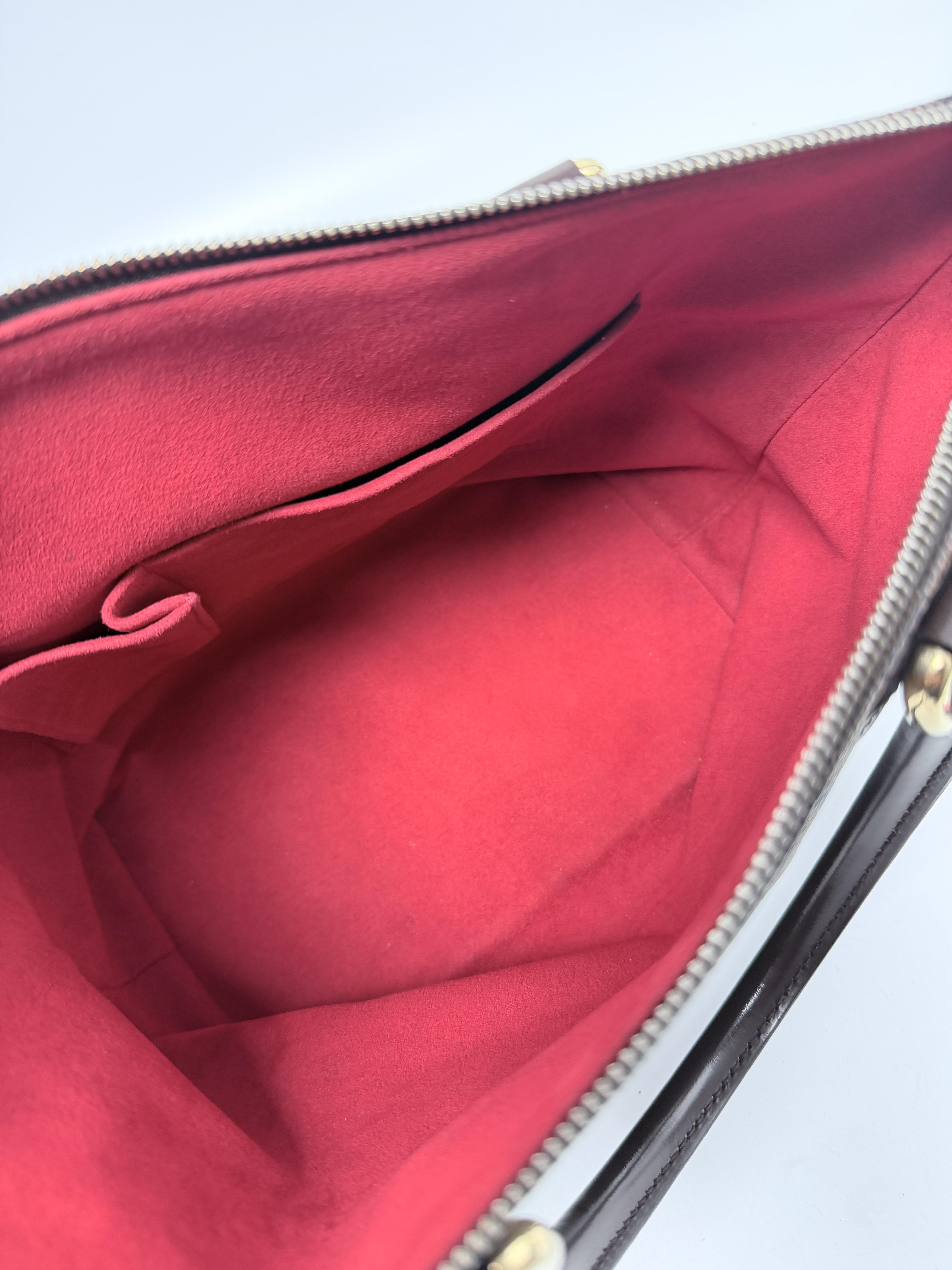 Saleya PM Damier Ebene Shoulder Handbag Tote Bag JA1362LV