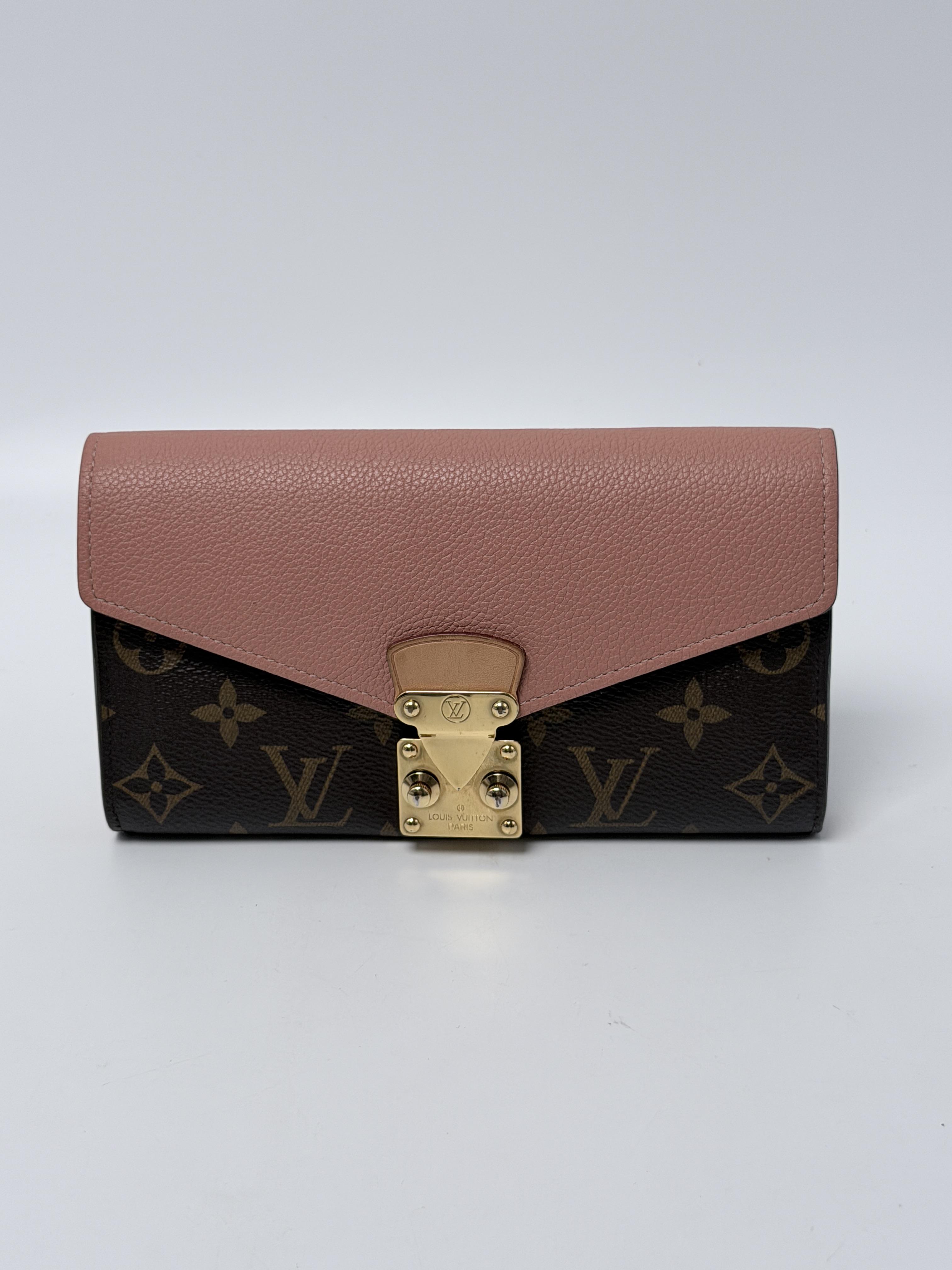 Pallas Monogram Canvas Rose Ballerine Pink JD1598LV