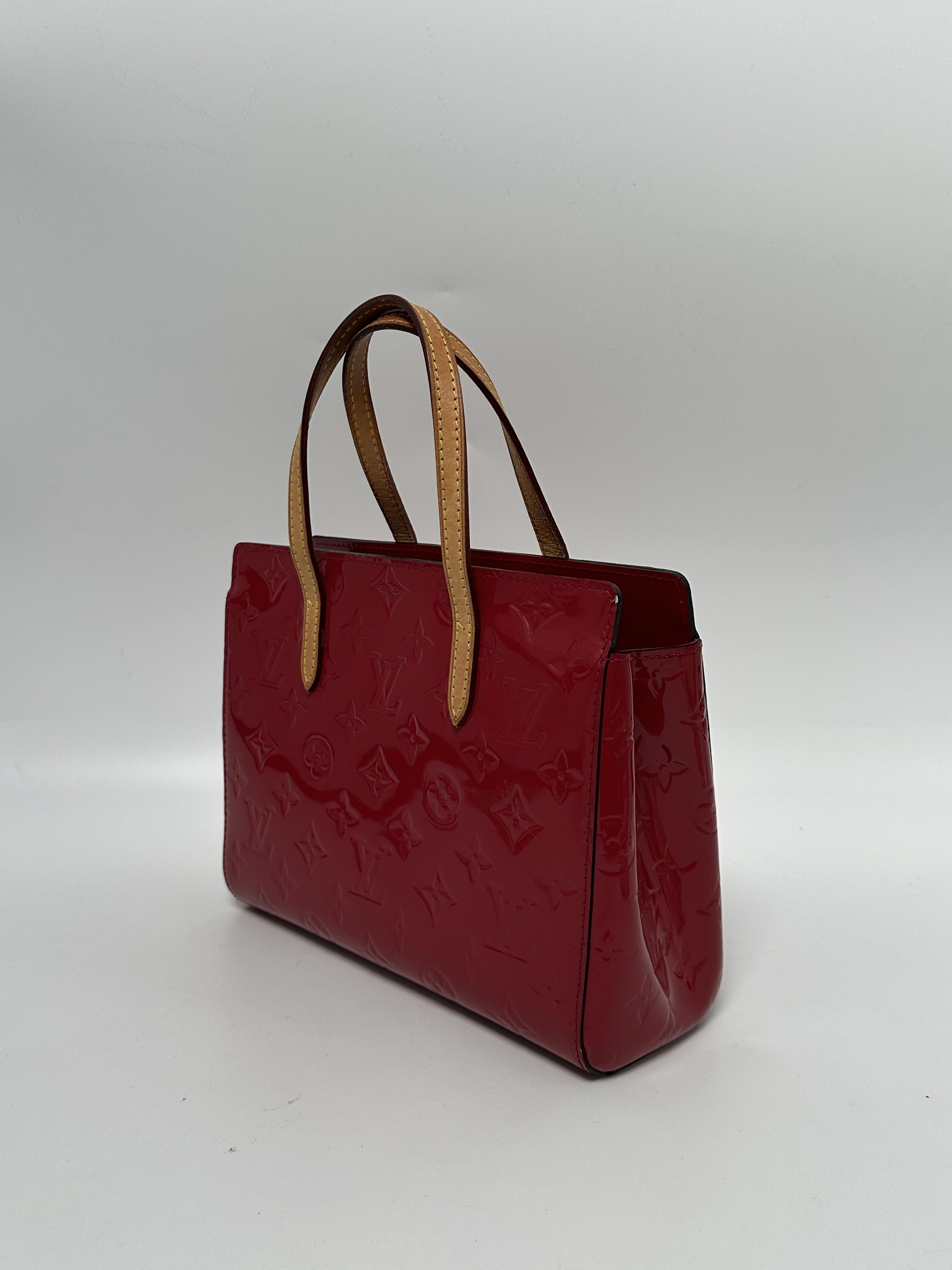 Monogram Vernis Catalina BB Top Handle Bag JA568LV