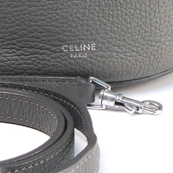 Pre-owned Celine Leather Tote Bags Big Bag Nano Bucket Tote CE2 71525 BK2