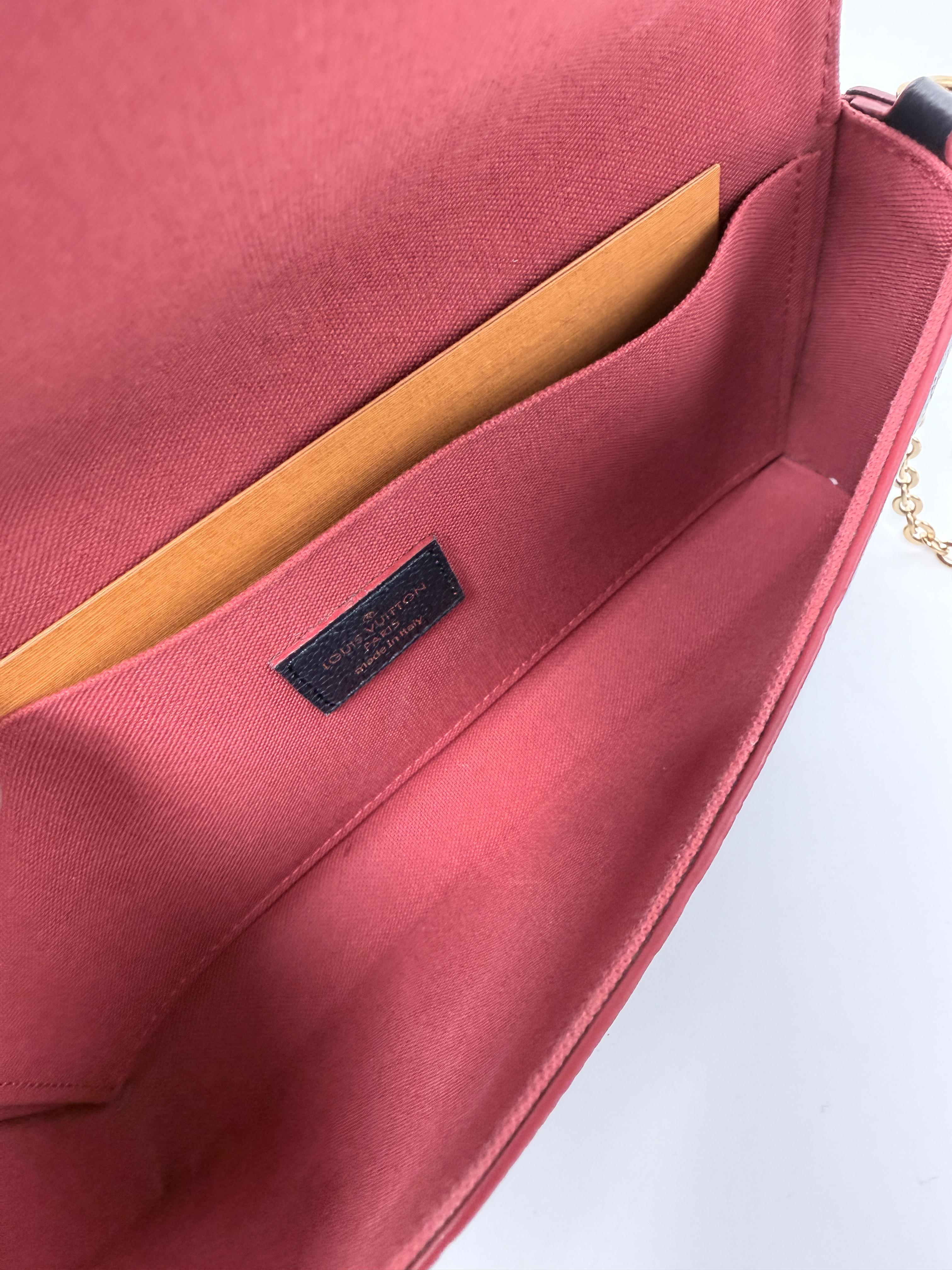 Félicie Pochette Empreinte Marine Rouge Crossbody Bag 3IN1 ZS096LV