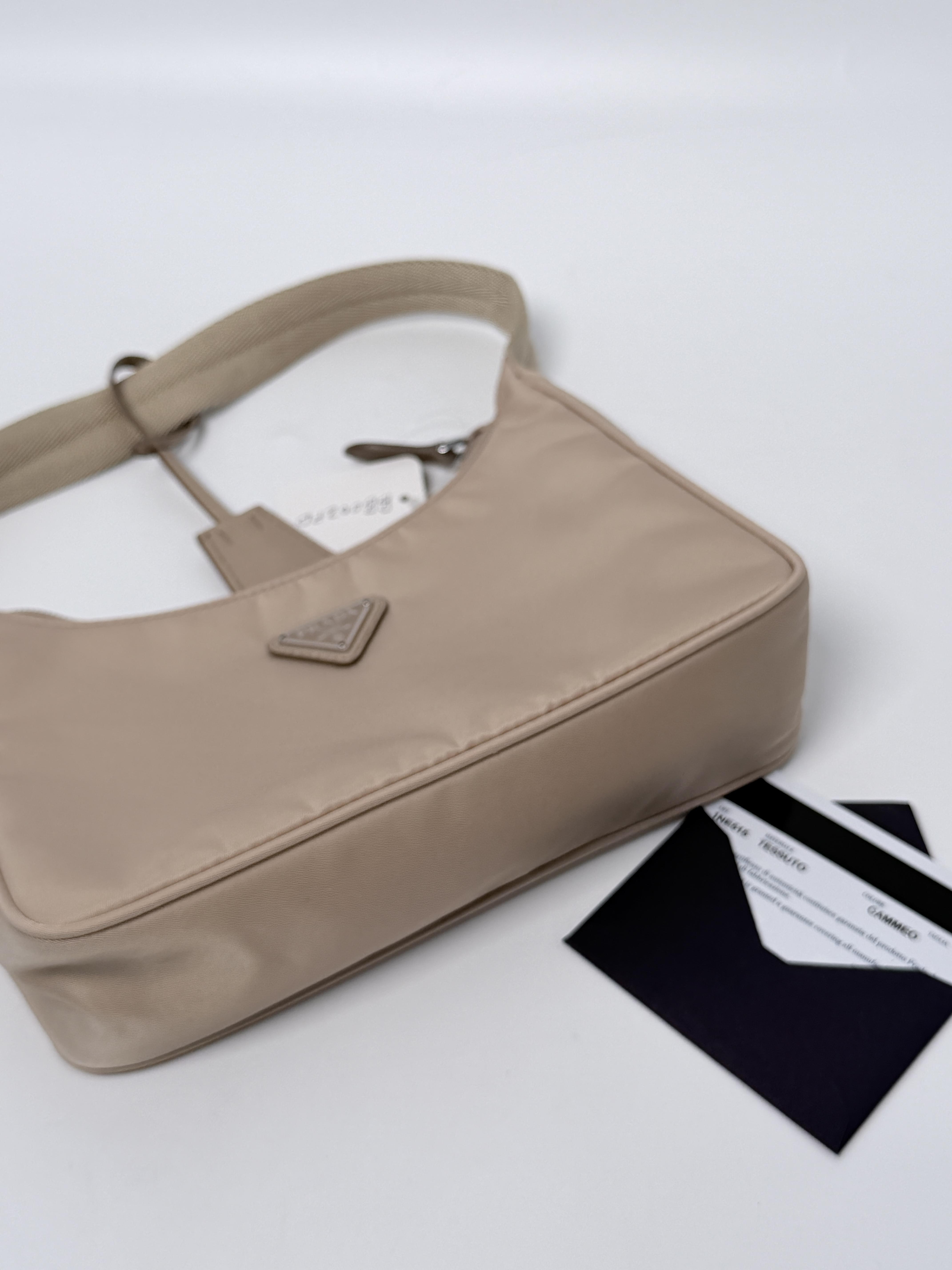 Beige Khaki Mini Hobo Handbag Shoulder Bag BB002PD