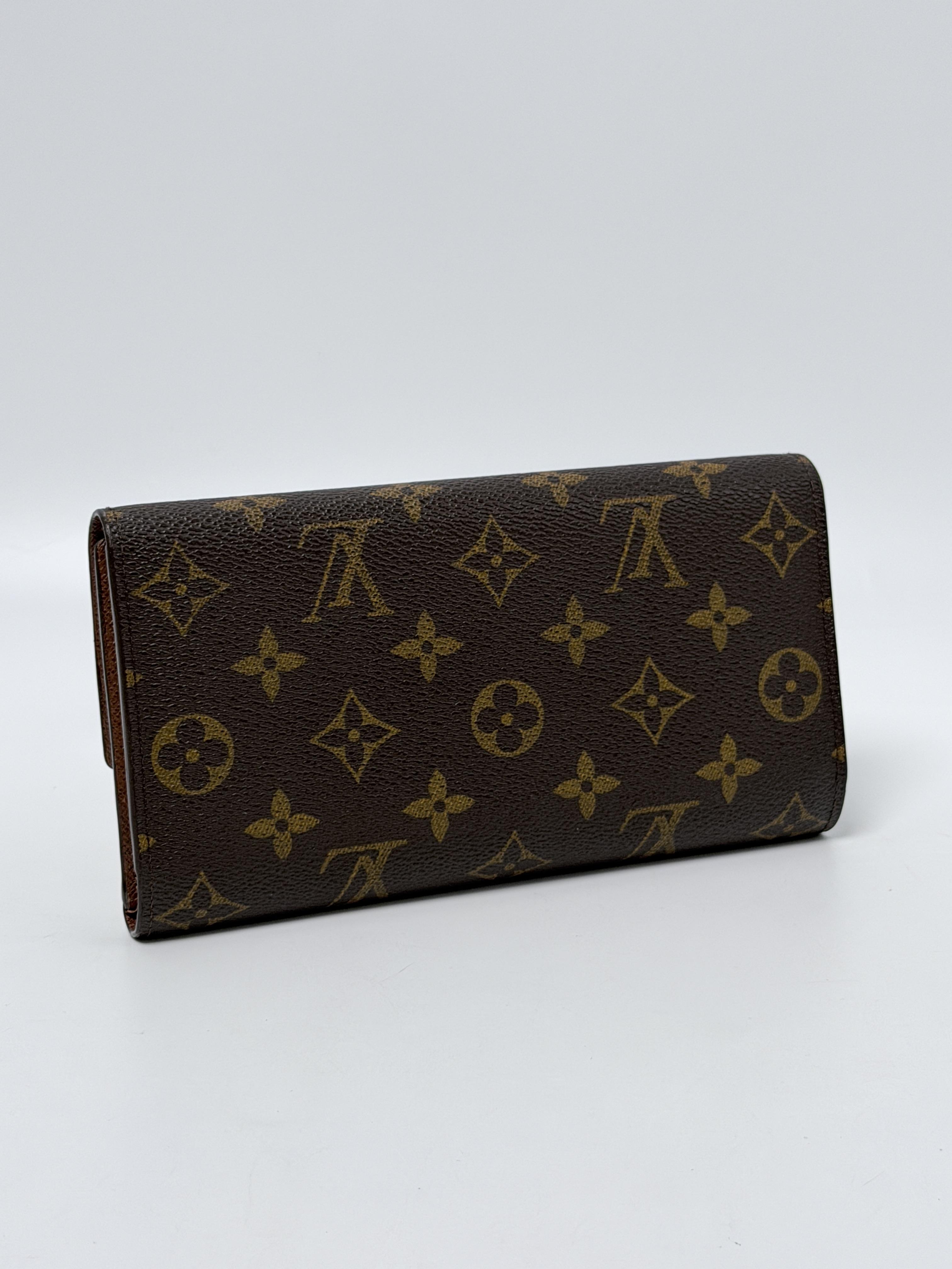 Porte Trésor International Trifold Long Flap Wallet JD1020LV