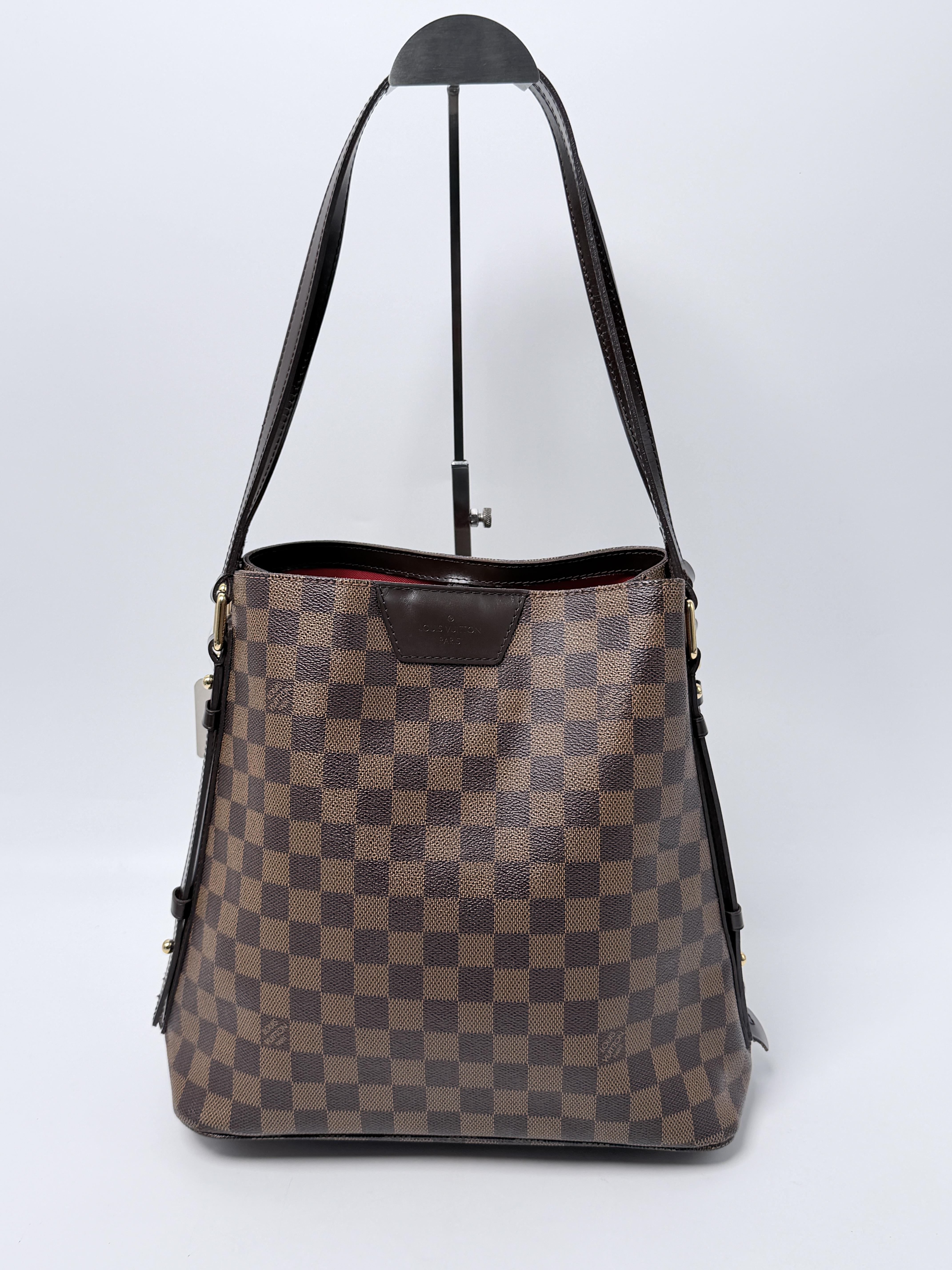 Cabas Rivington Damier Ebene Tote Handbag Shoulder Bag JP016LV