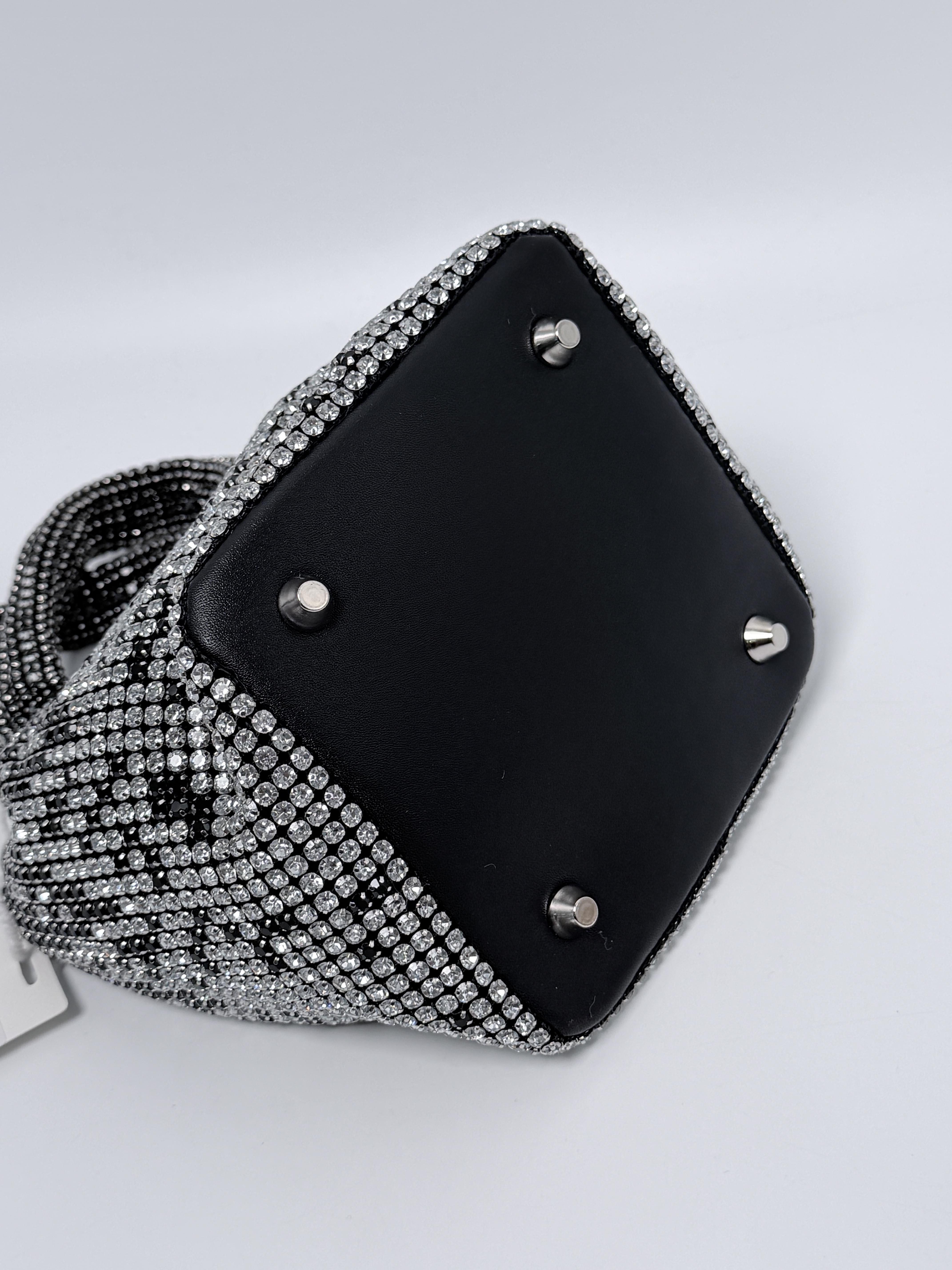 VIFOLO Crystal-Embellished Shoulder Bag Top Handle Handbag VFL003-1