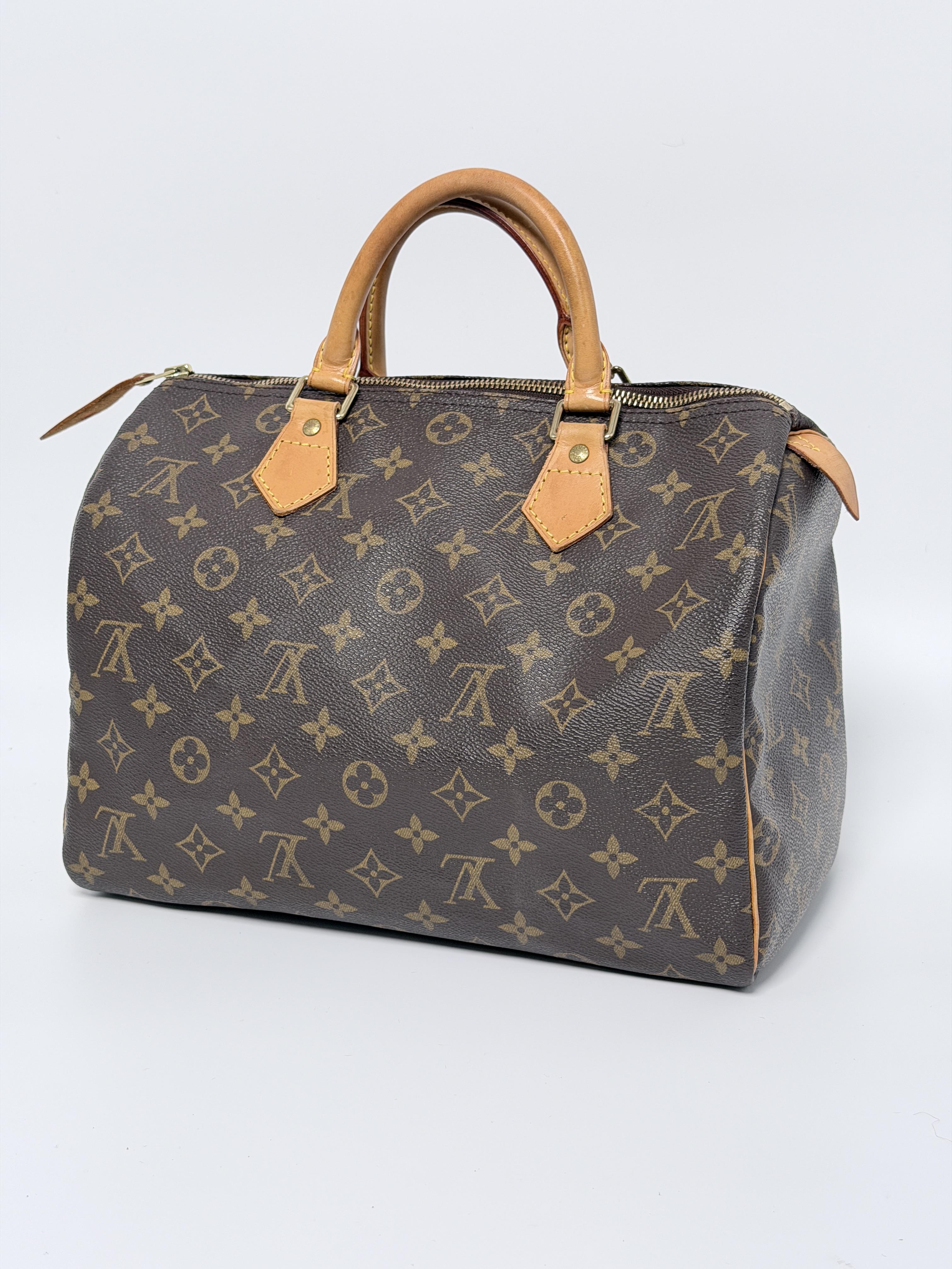 Monogram Canvas Speedy 30 Handbag YMLV43