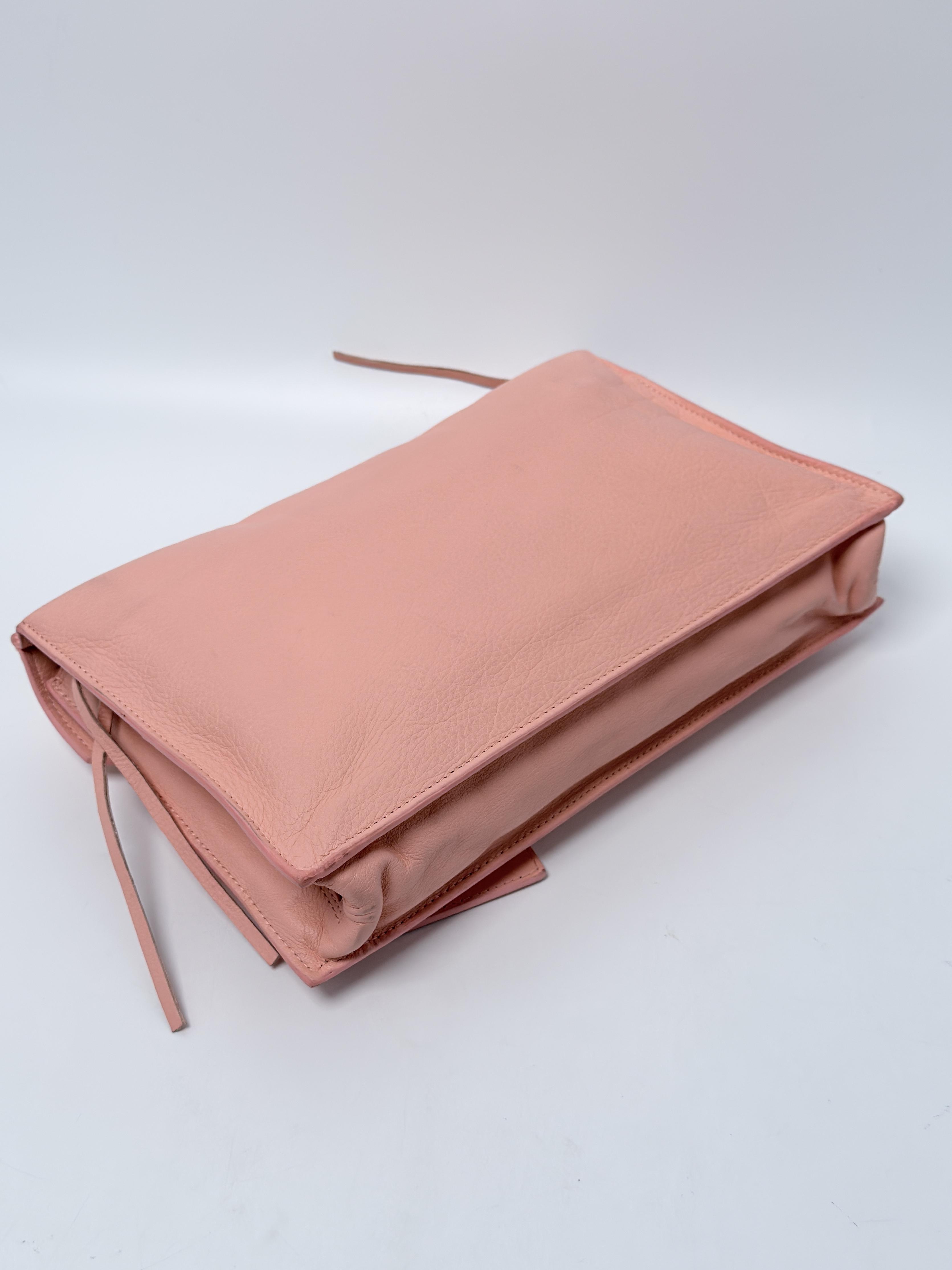 Classic Envelope Clutch Bag Handbag Bubblegum Pink JD1673BB