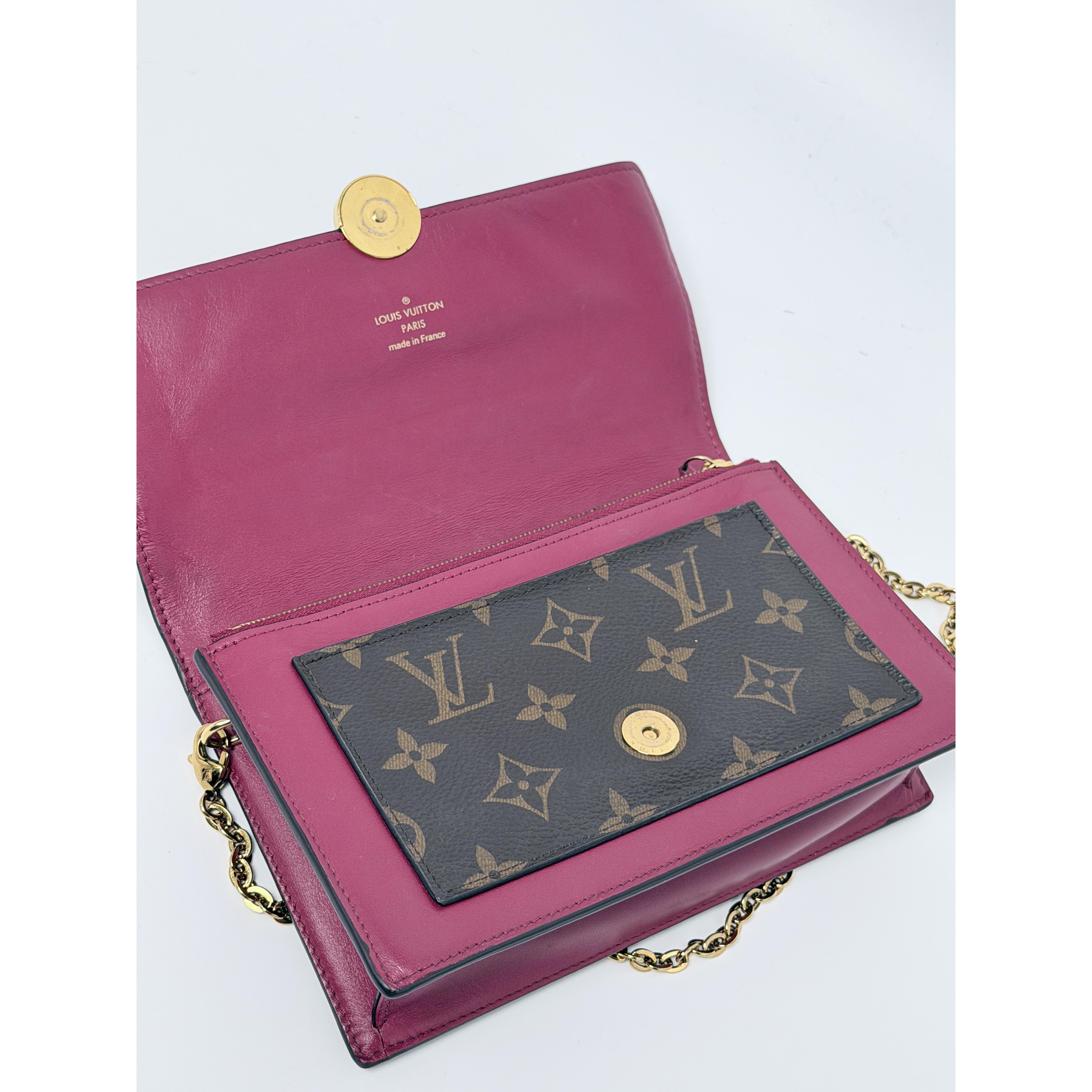 Monogram Canvas Flore Wallet On Chain JD095LV