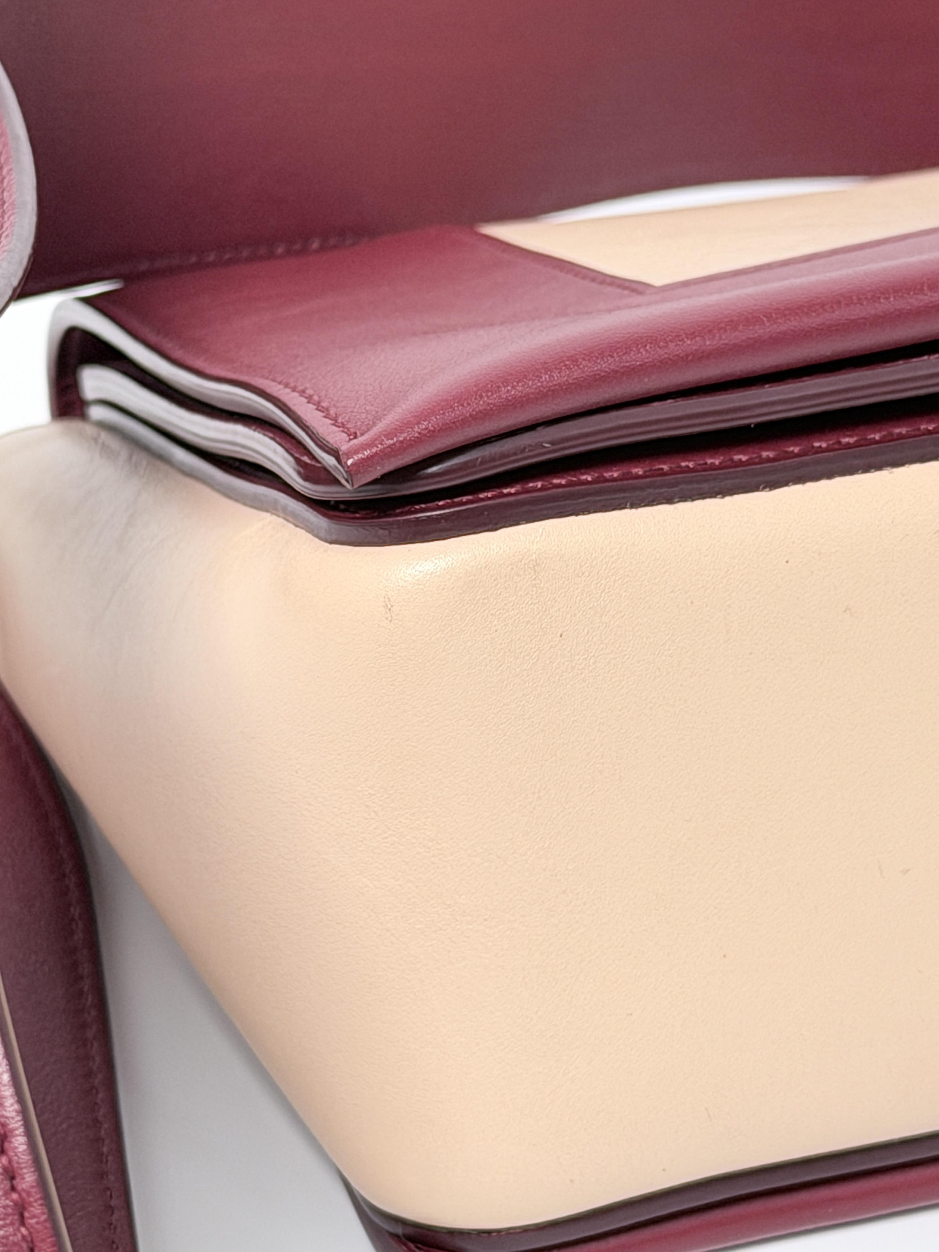 authentic two tone shoulder bag JXCE3