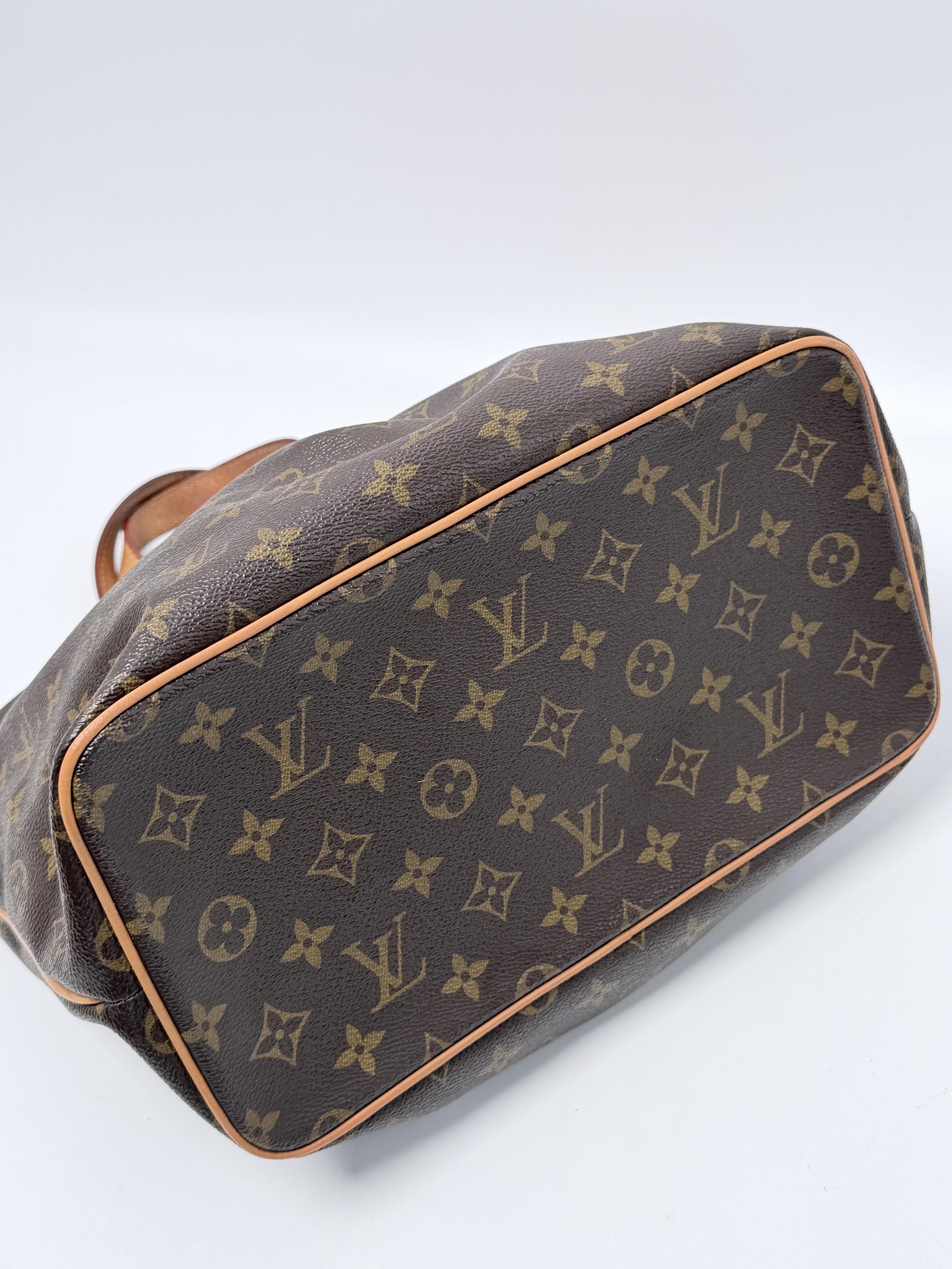 Monogram Palermo PM Shoulder Bag Handle Tote Handbag JE775LV