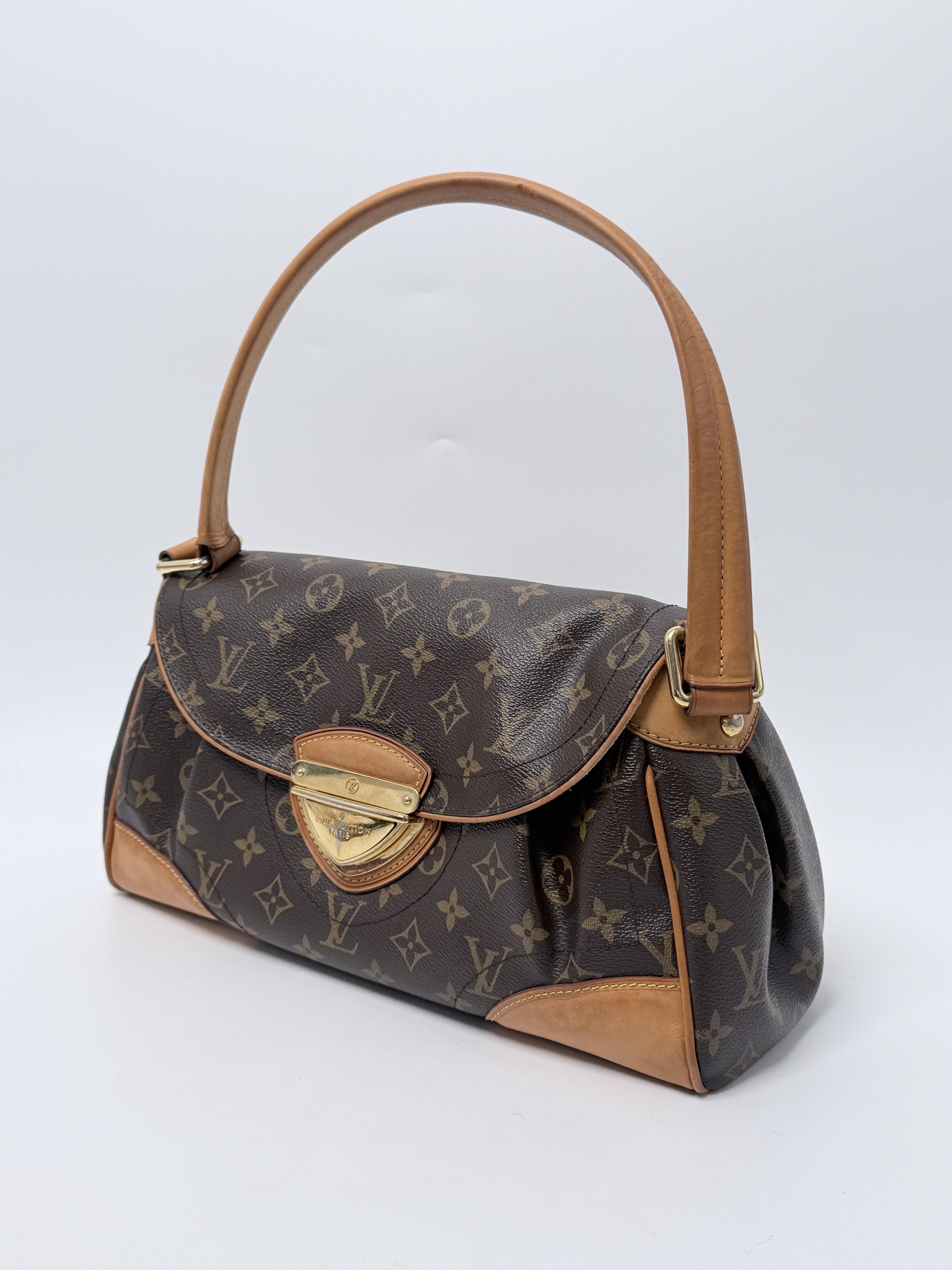 Monogram Beverly MM Shoulder Handbag Bag JE813LV