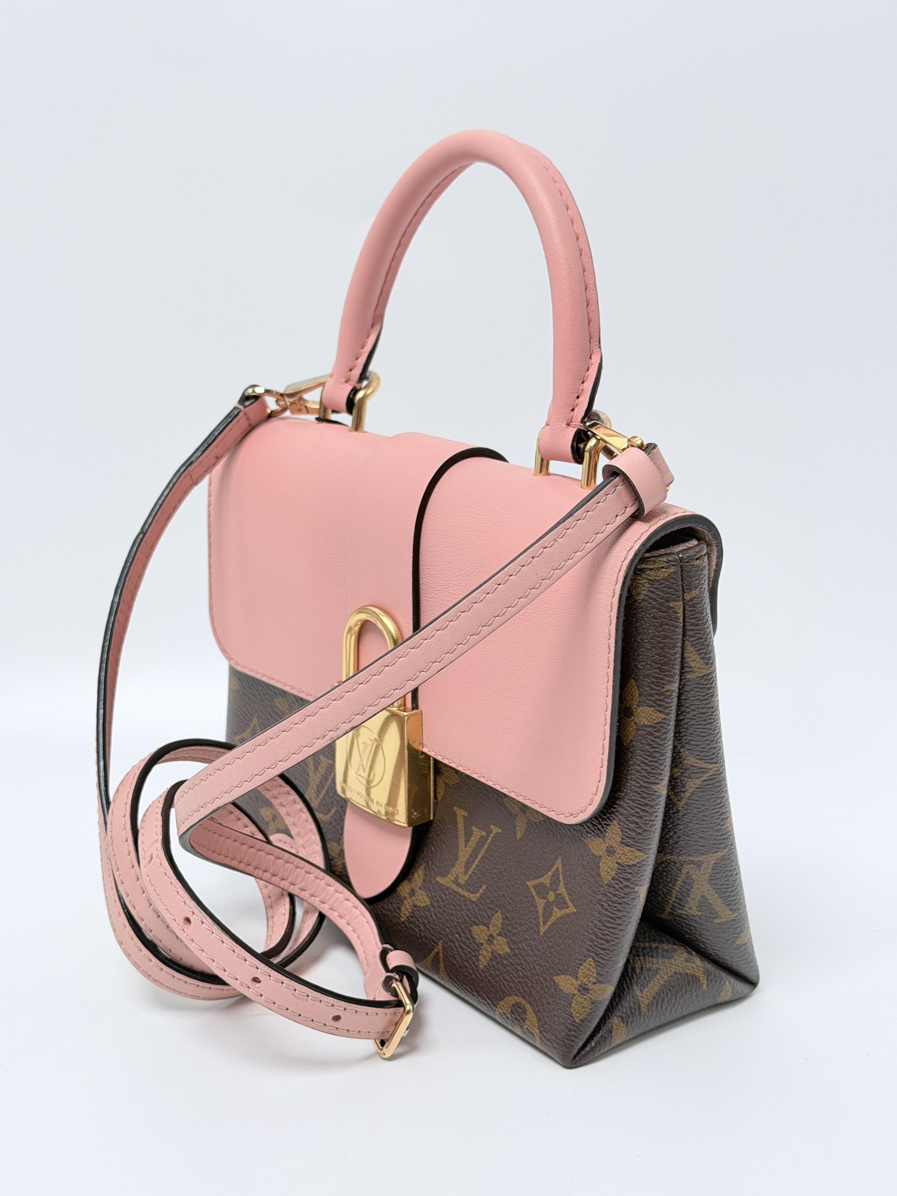 Monogram Locky BB Rose Poudré Pink Bag Crossbody Handbag JD1589LV