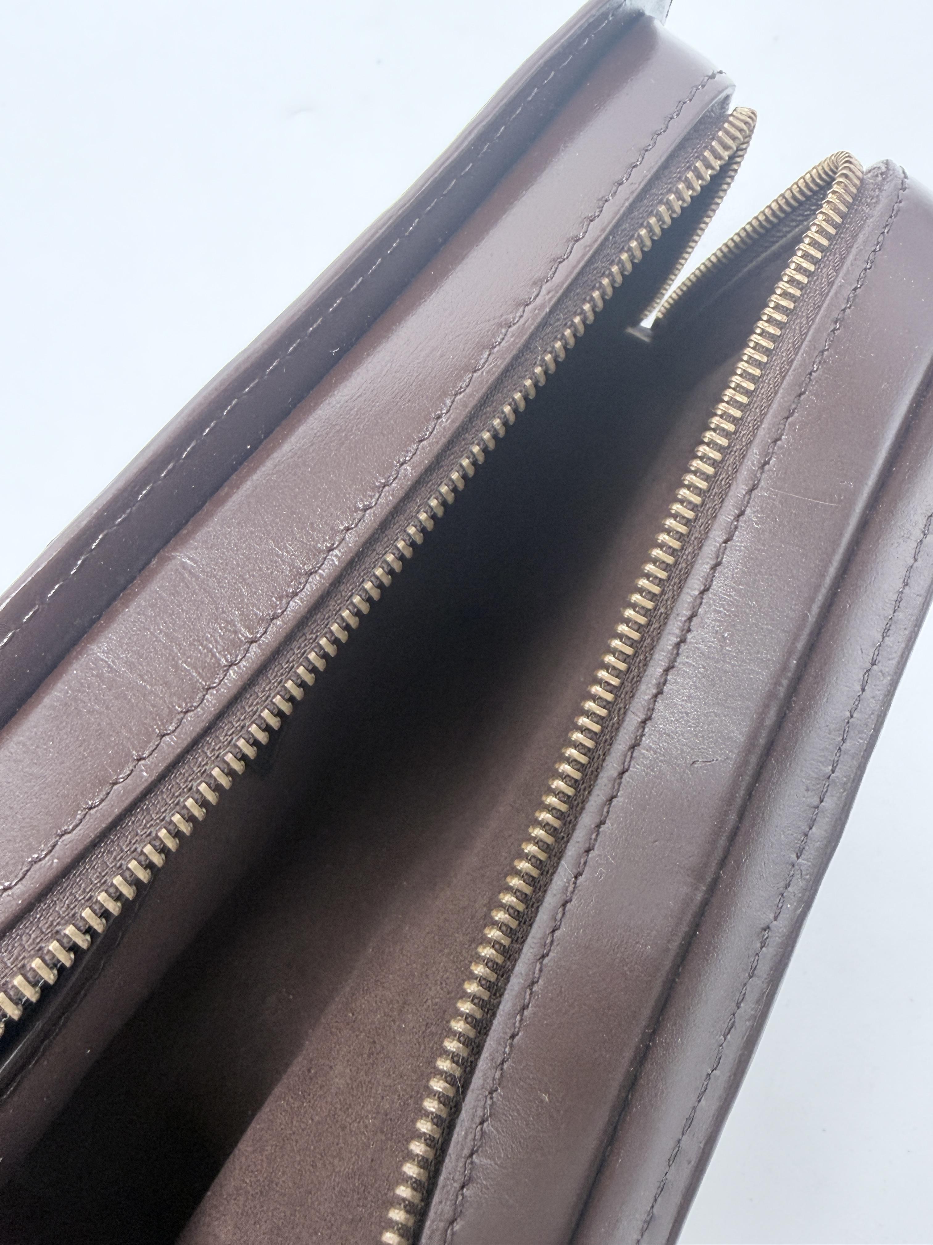 Pochette Saint Louis Clutch Damier Ebene Wristlet HandBag JD1649LV