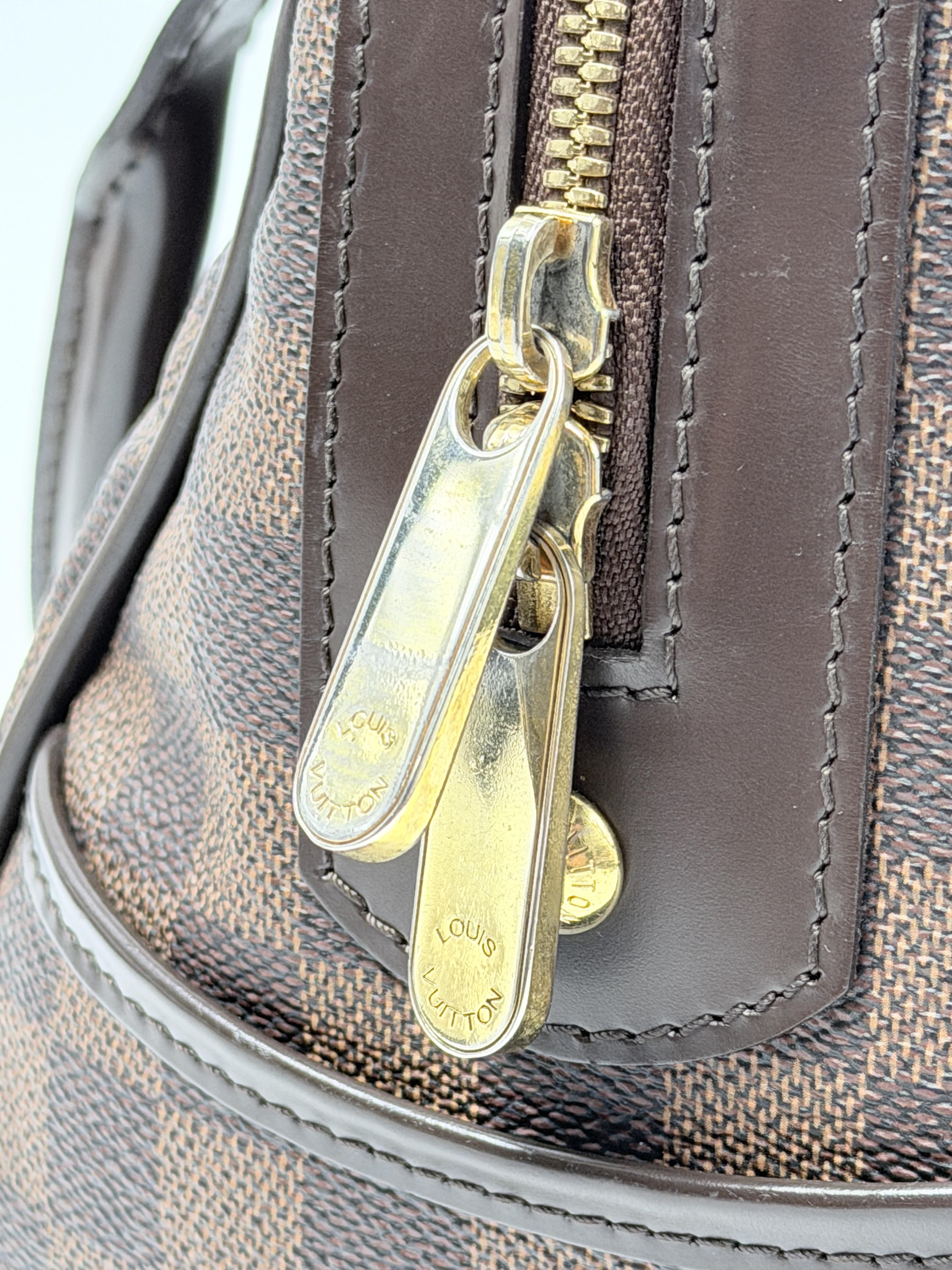 Damier Ebene Berkeley Bowling Shoulder Handbag Tote Bag JE808LV