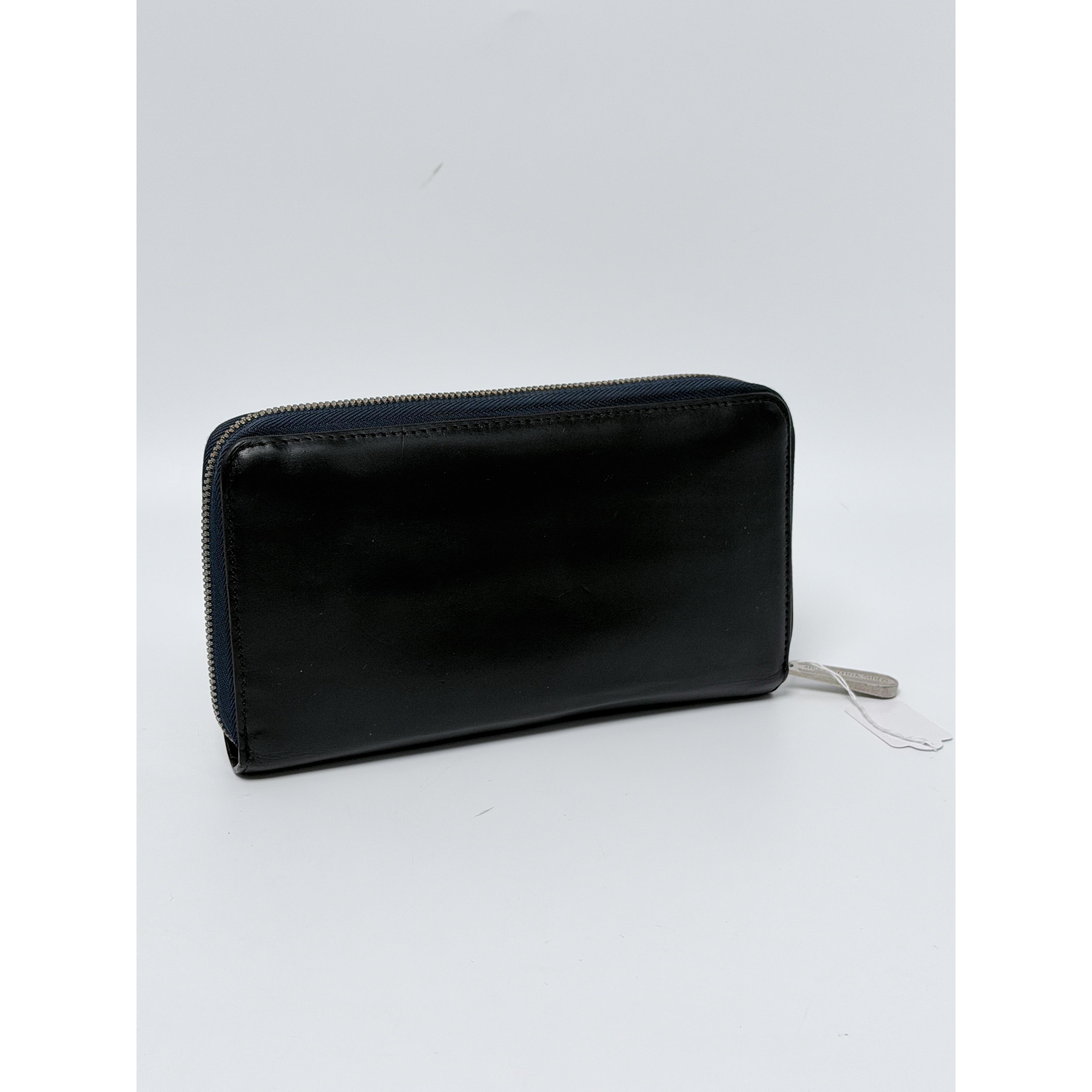 Pre-owned Louis Vuitton Leather Clutches & Wristlets Cup 2007 Edition Zippy Organizer Long Wallet Black JE189LV