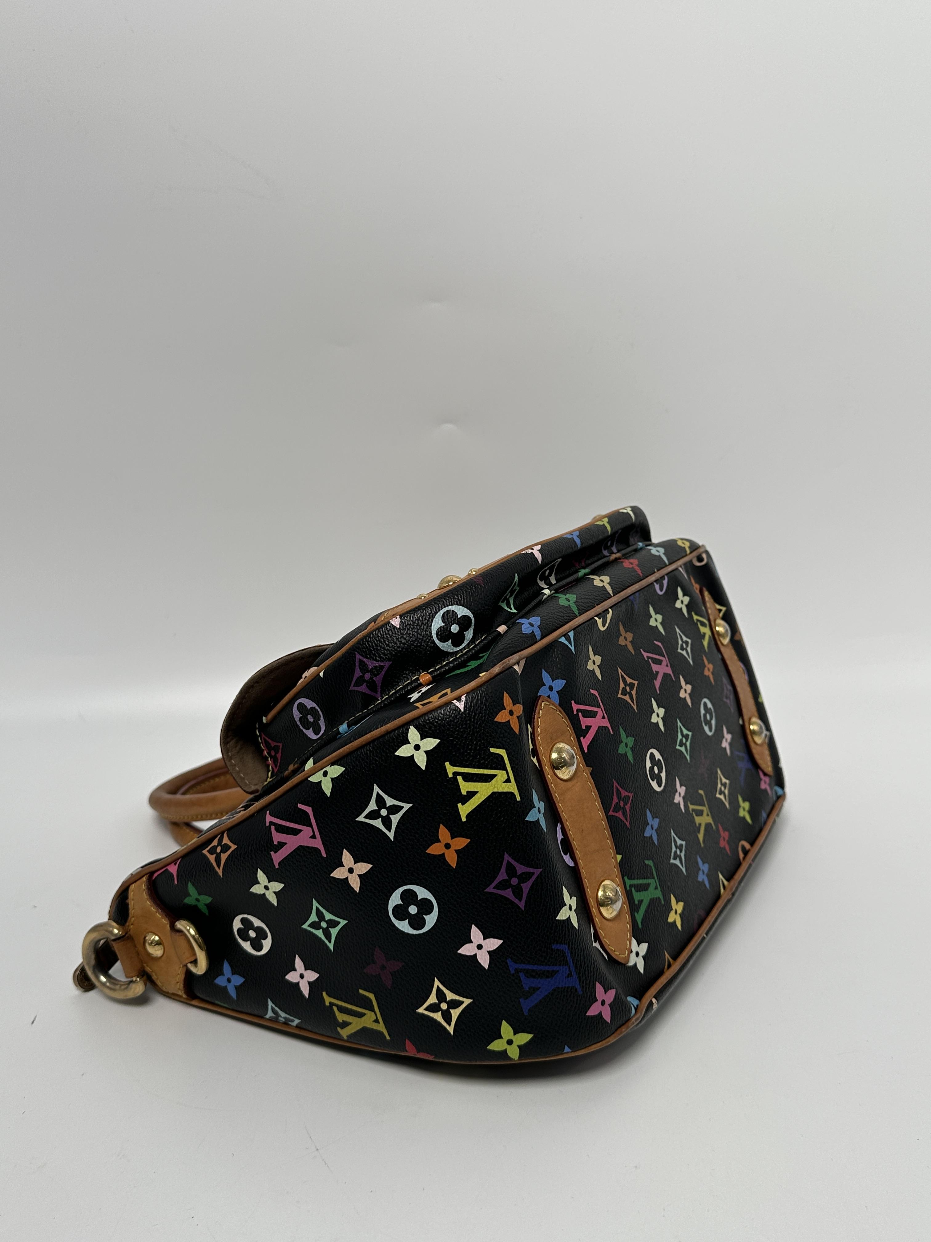 Monogram Multicolore Rita Bag Black JA986LV