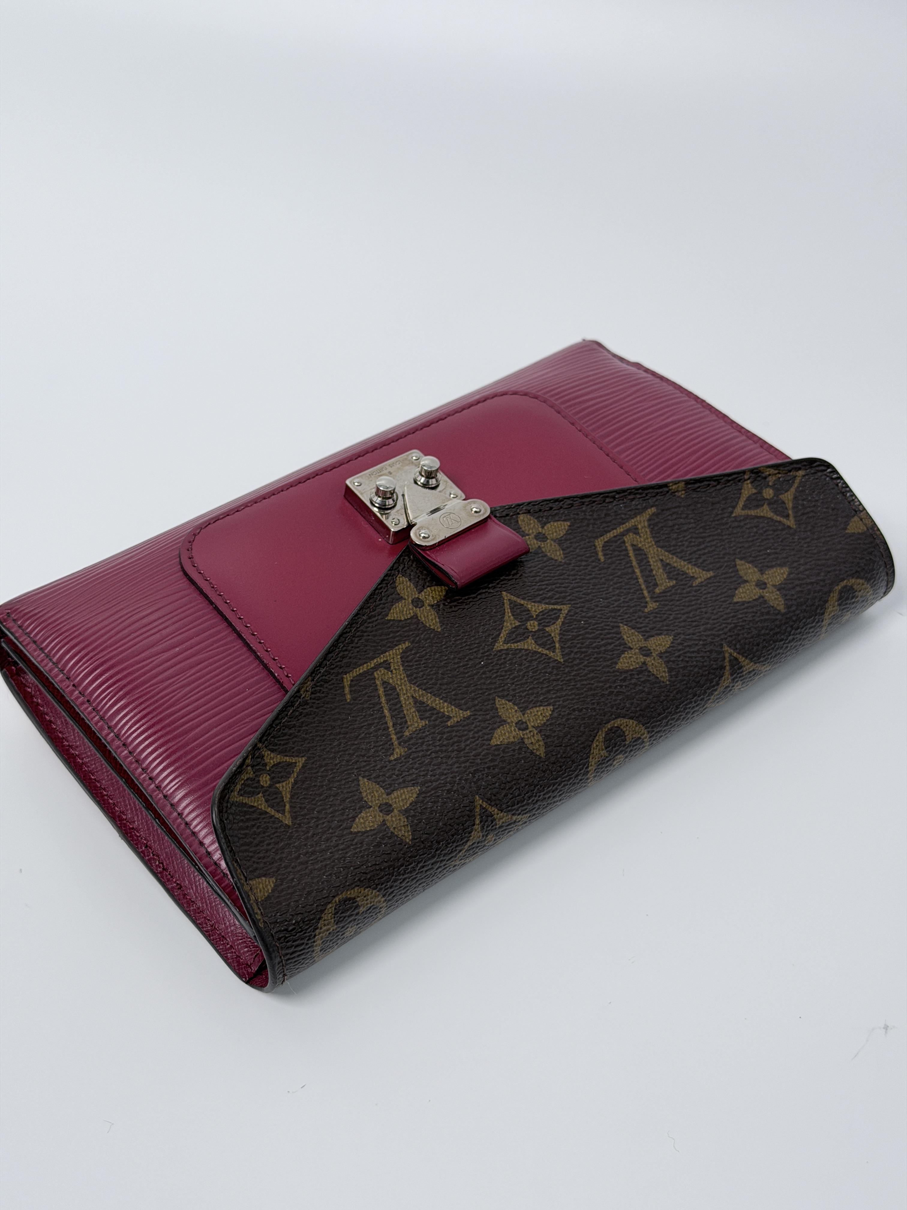 Monogram Epi Marie Lou Long Fuchsia JD201LV