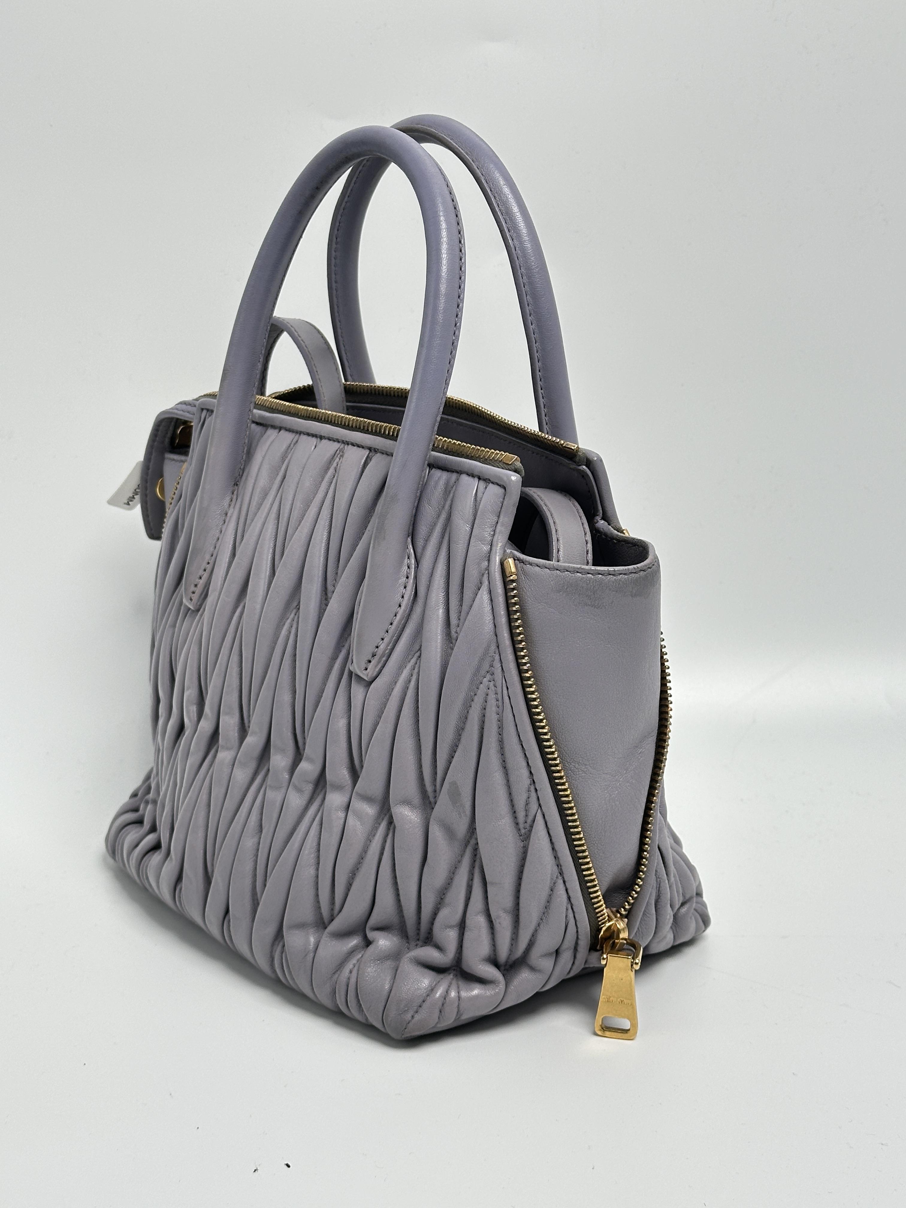 Clutches & Wristlets Matelassé Side Zip Convertible Tote Bag Shoulder Handbag JA880MM