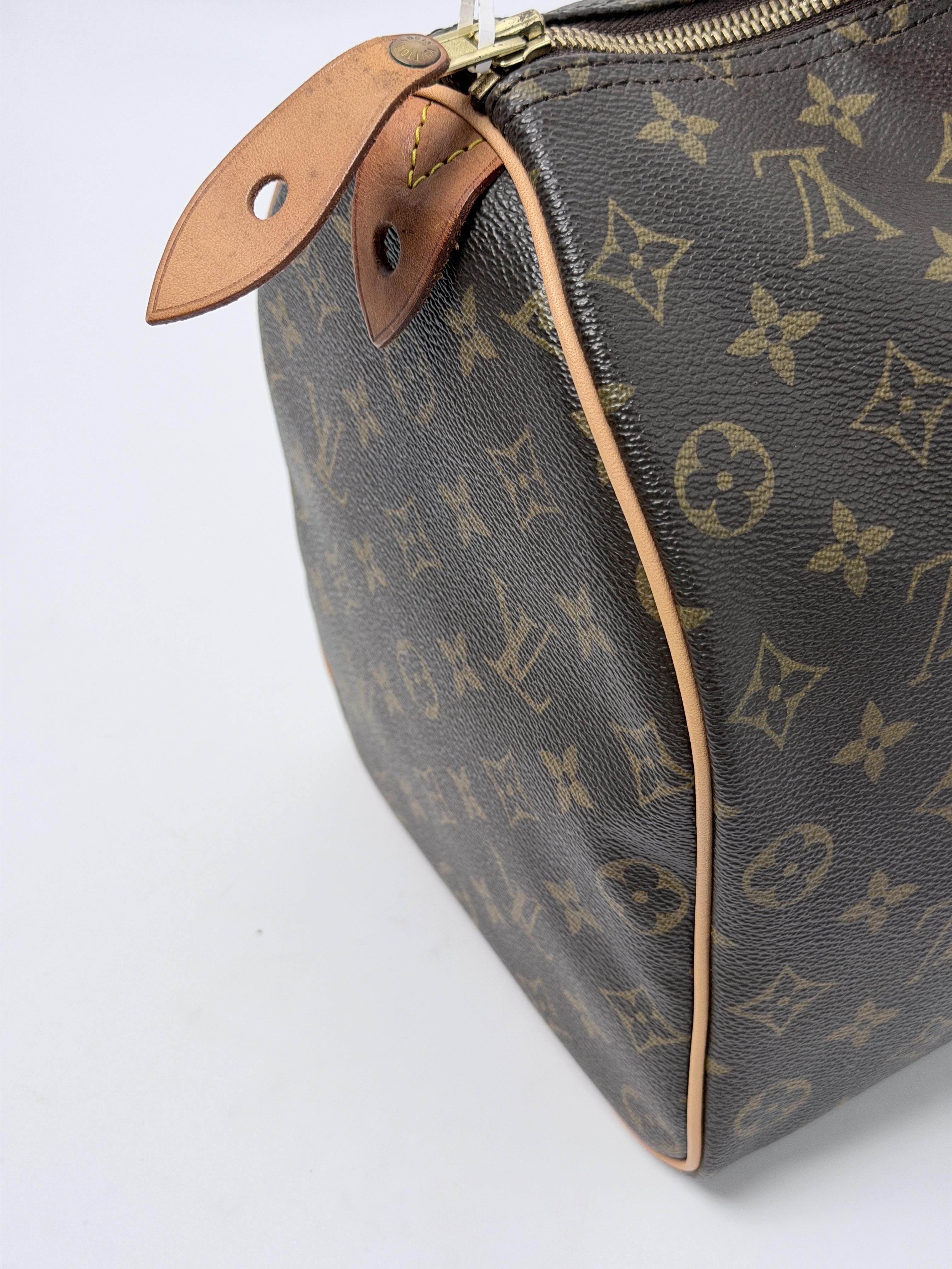 Monogram Speedy 35 Handbag Handbag Shoulder Bag JA1174LV