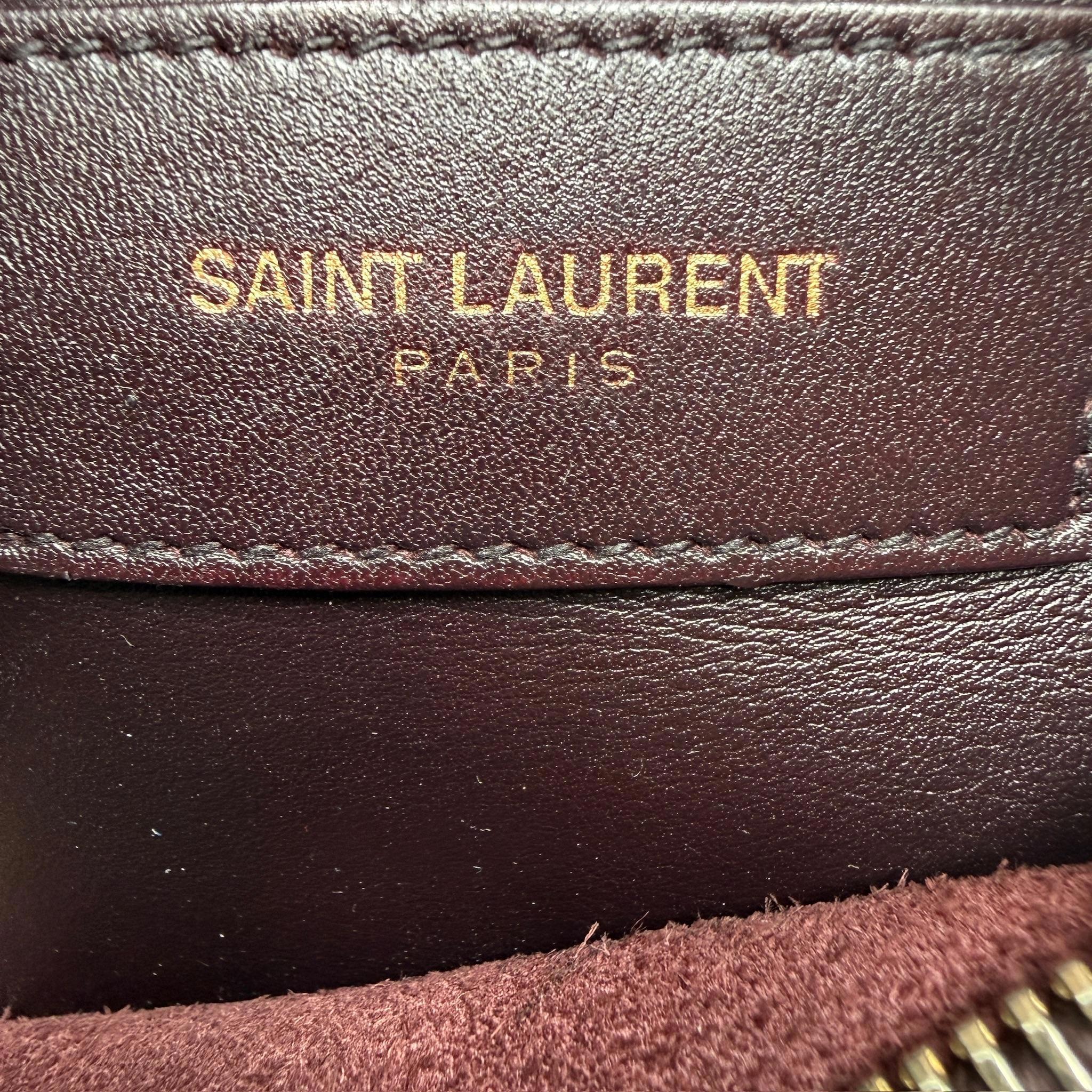 Pre-owned Yves Saint Laurent Leather Crossbody Bags Saint Laurent Ligne Y Cabas Chyc Top Handle Tote Bag Crossbody Handbag YSL320FEI