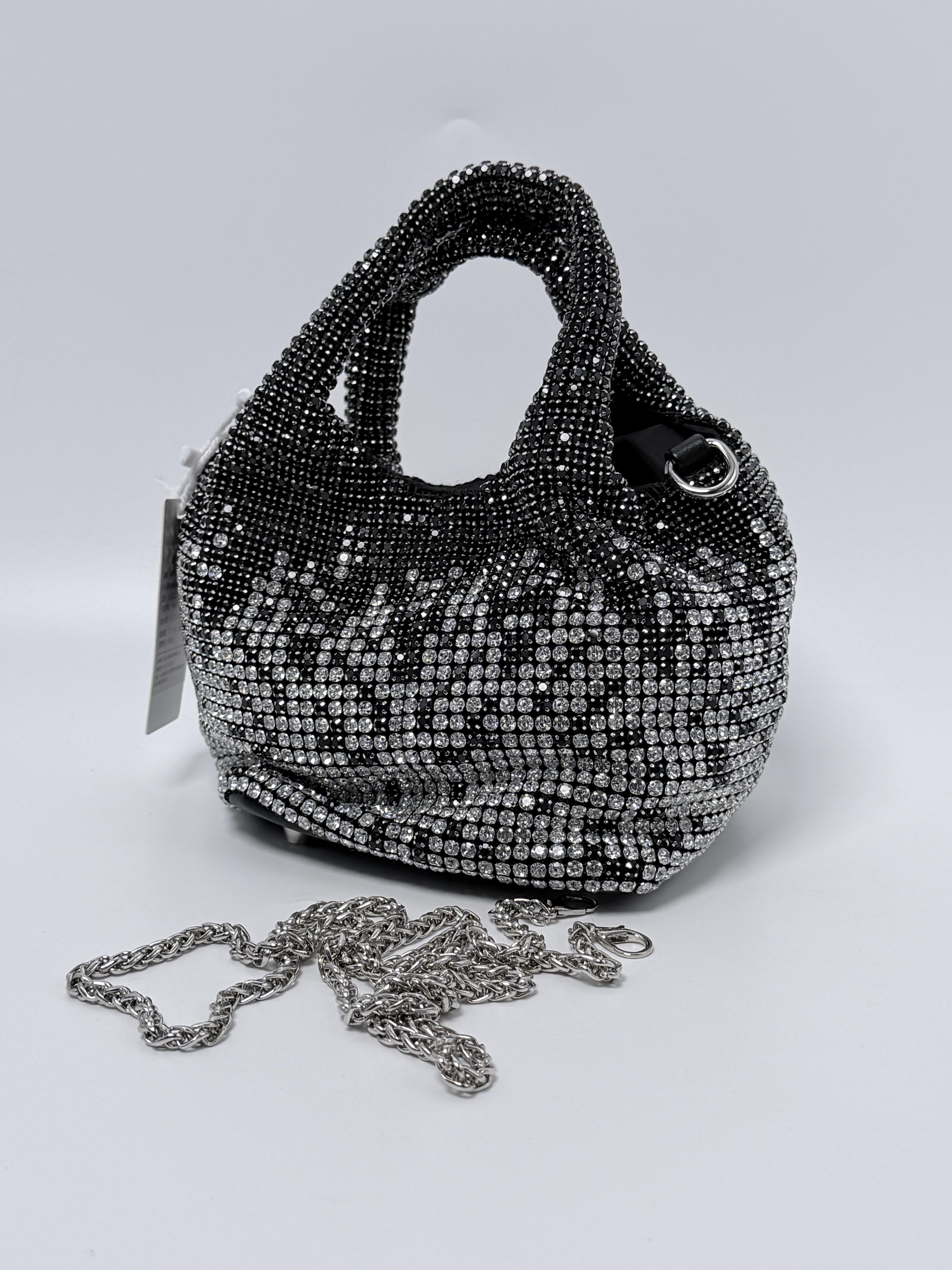 VIFOLO Crystal-Embellished Shoulder Bag Top Handle Handbag VFL003-1