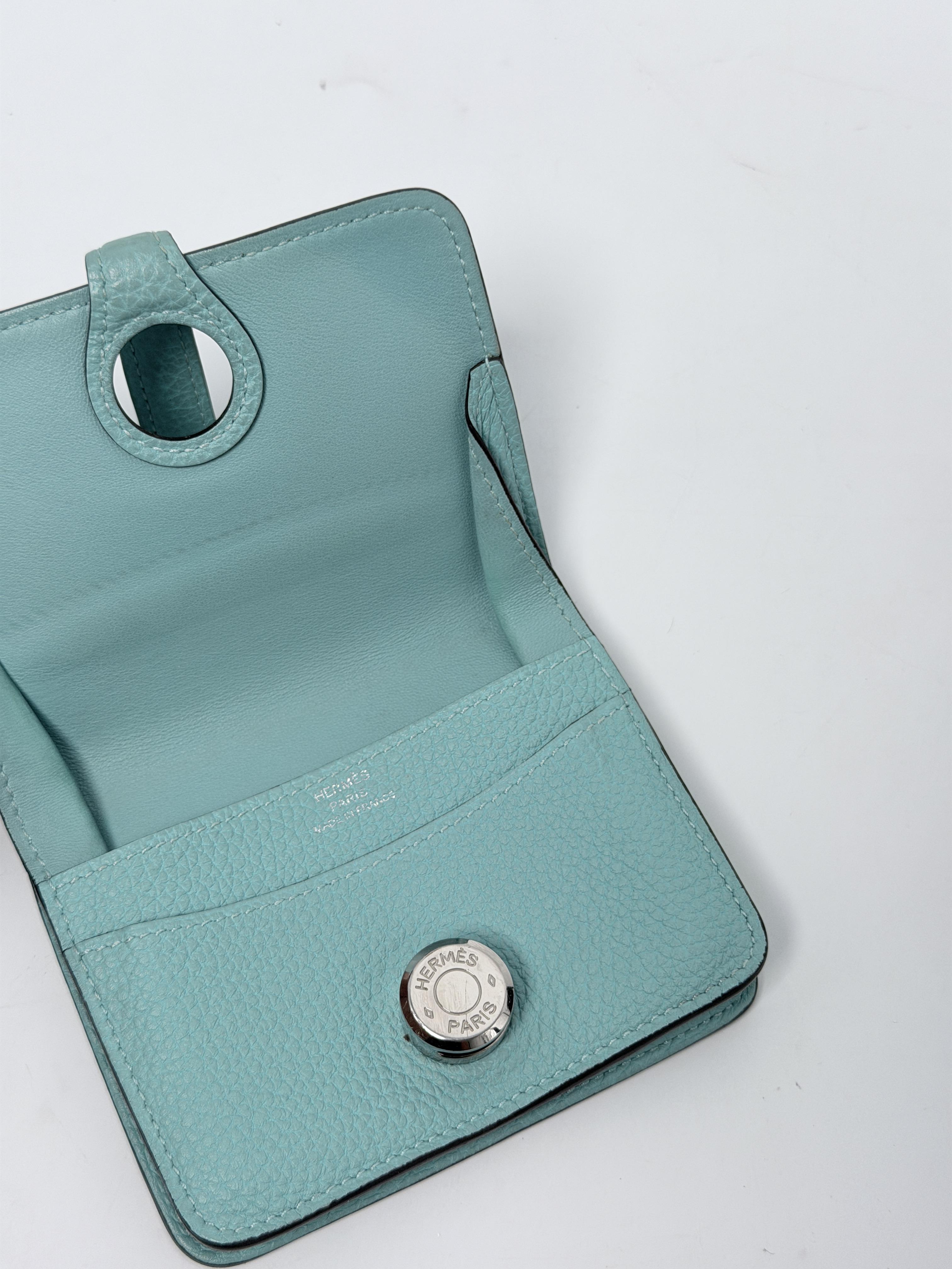 Bleu Atoll Dogon Compact Bifold Silver Hardware JE710HH