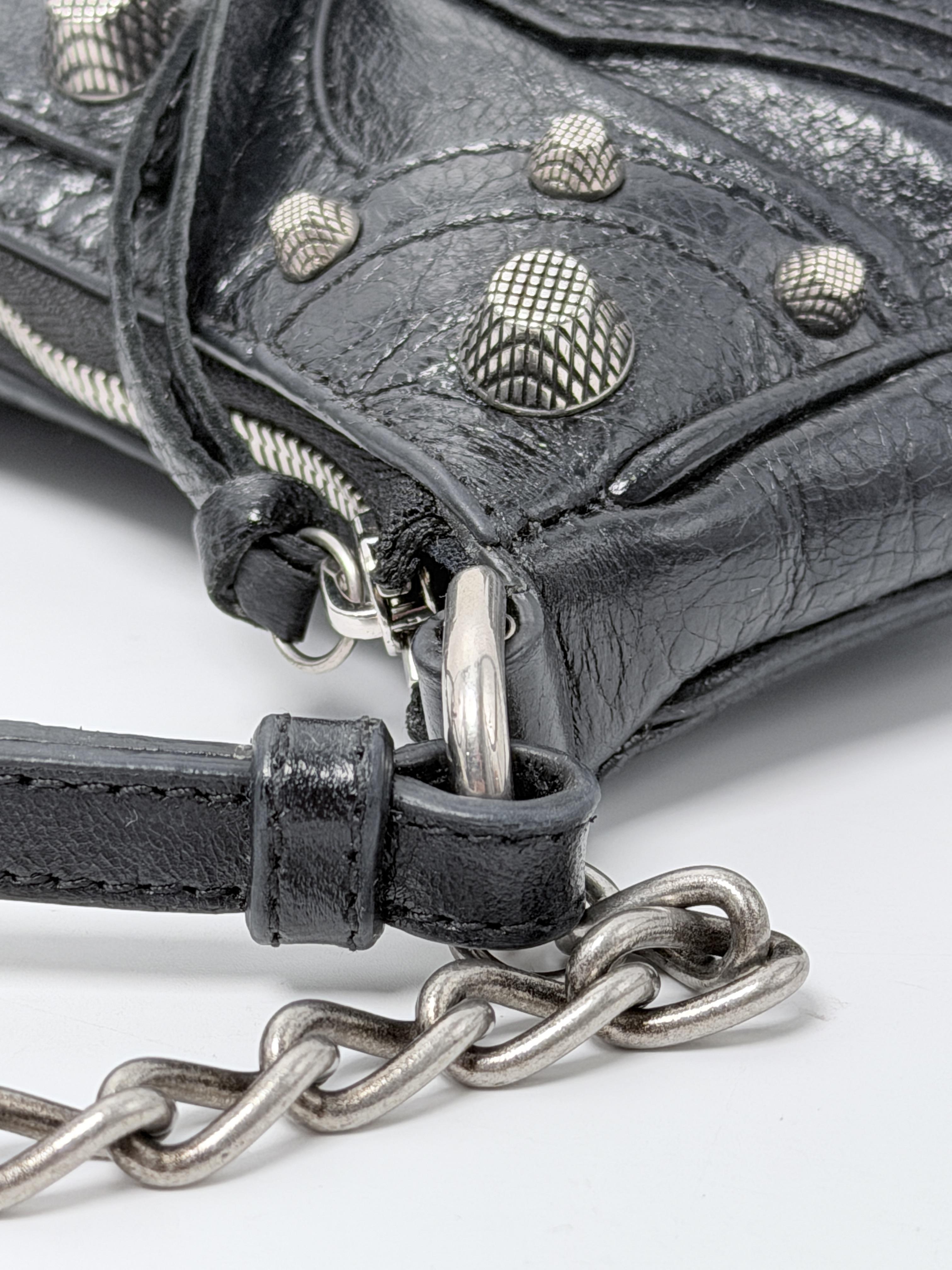 Le Cagole Mini Bag with Chain Arena JE796BL
