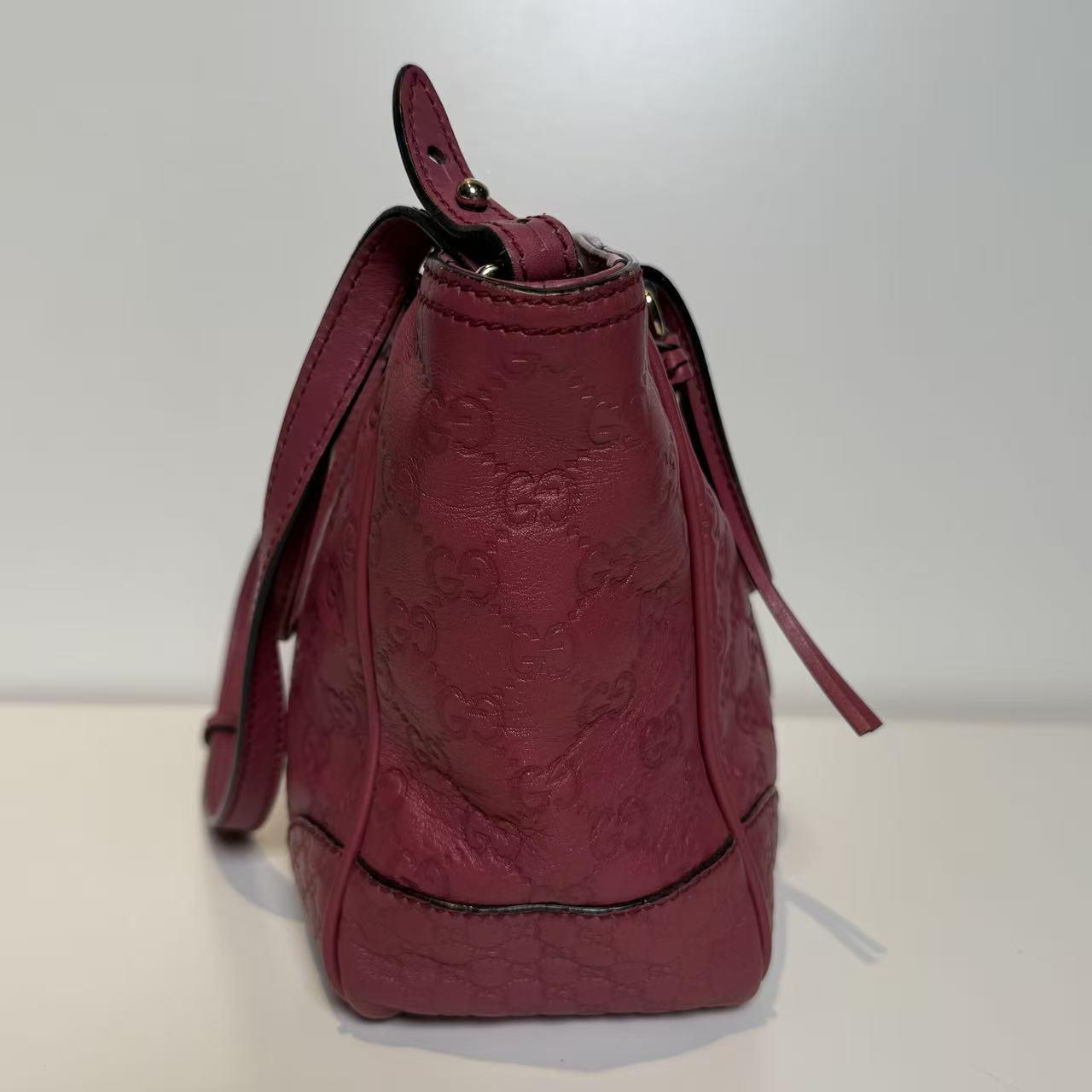 Pre-owned GUCCI Leather Crossbody Bags Bree handbag GG53JX