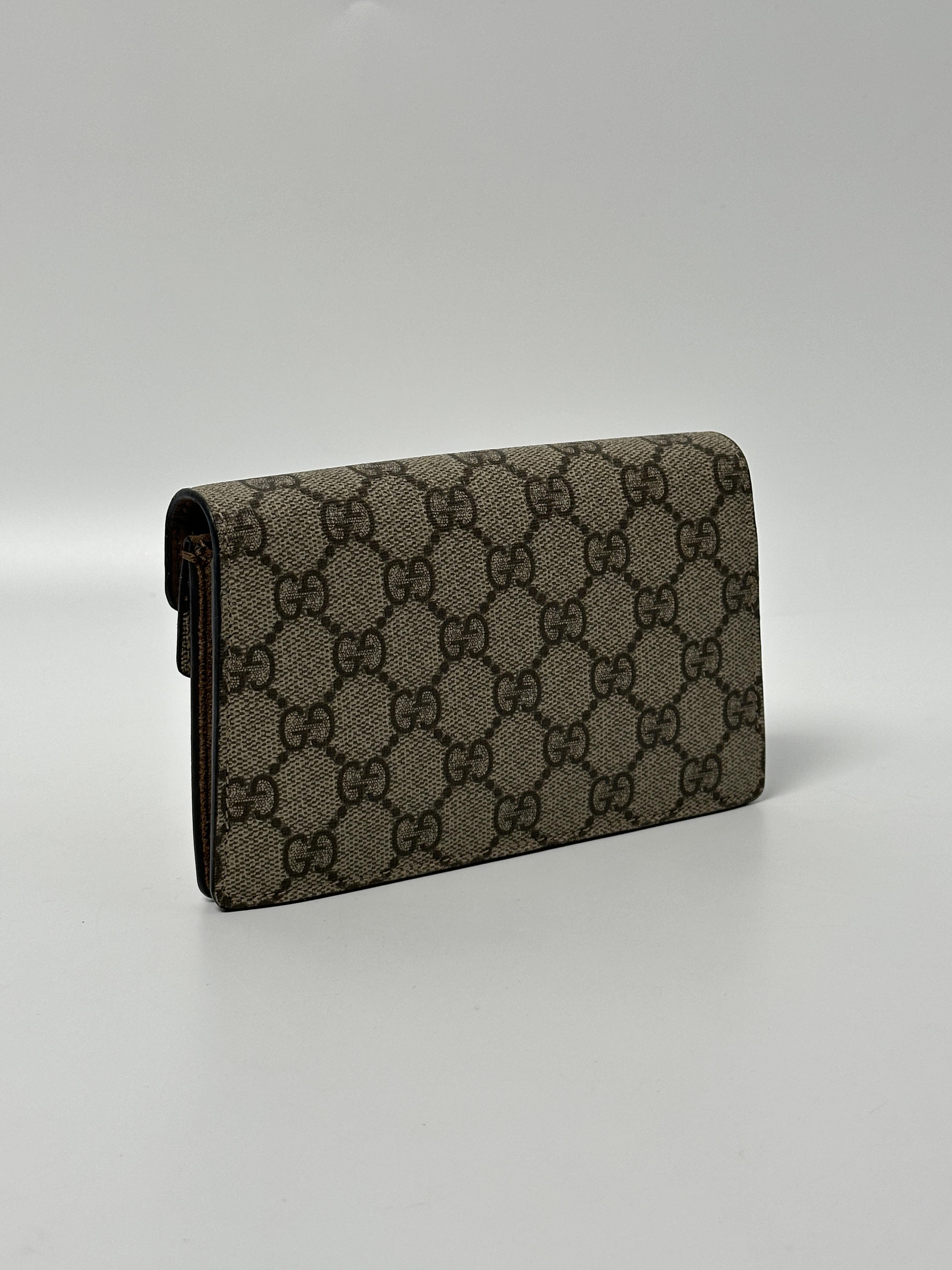 Pre-owned GUCCI CANVAS Shoulder Bags GG Supreme Dionysus Chain Wallet Shoulder Bag JD819GG