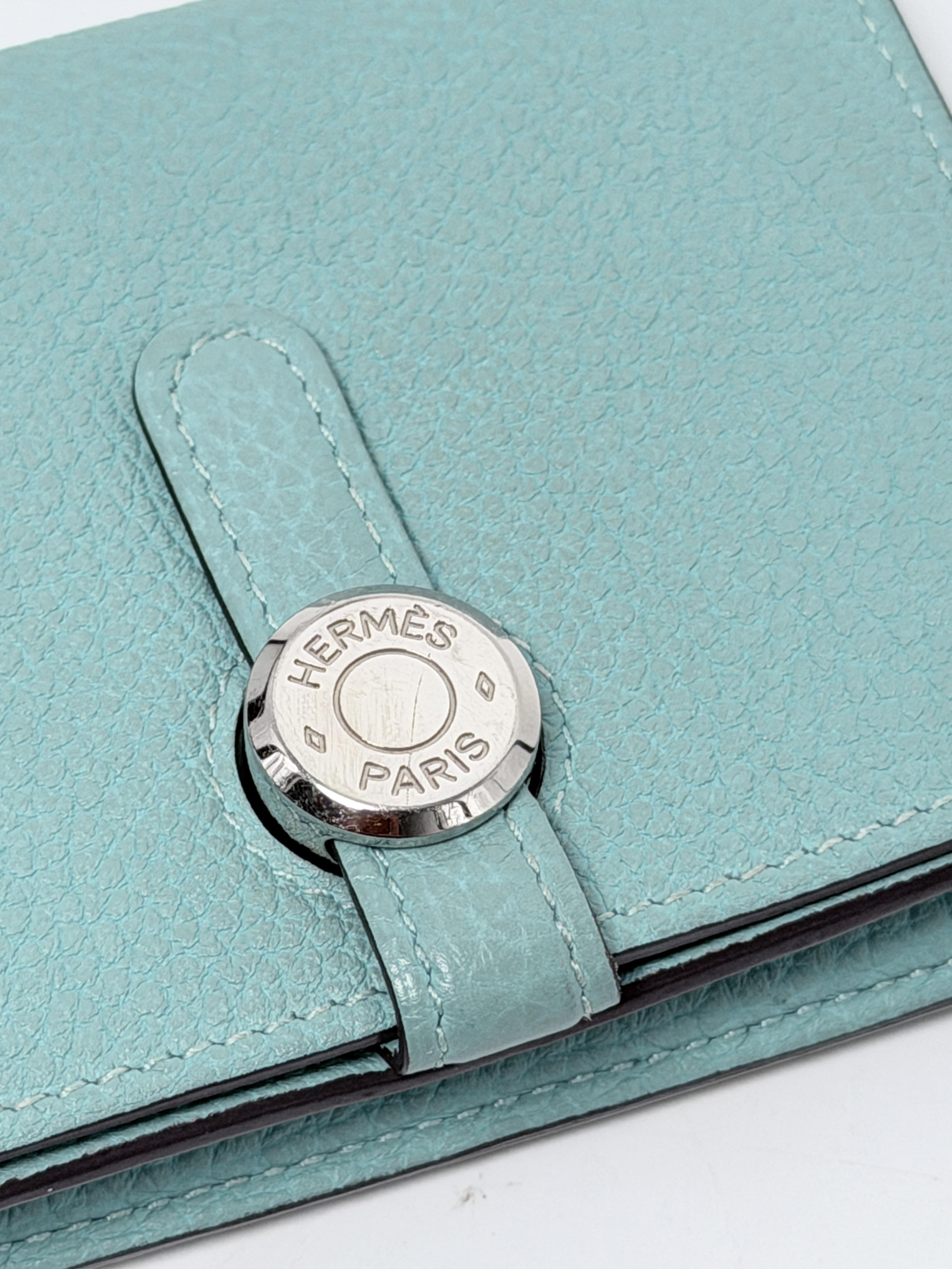 Bleu Atoll Dogon Compact Bifold Silver Hardware JE710HH
