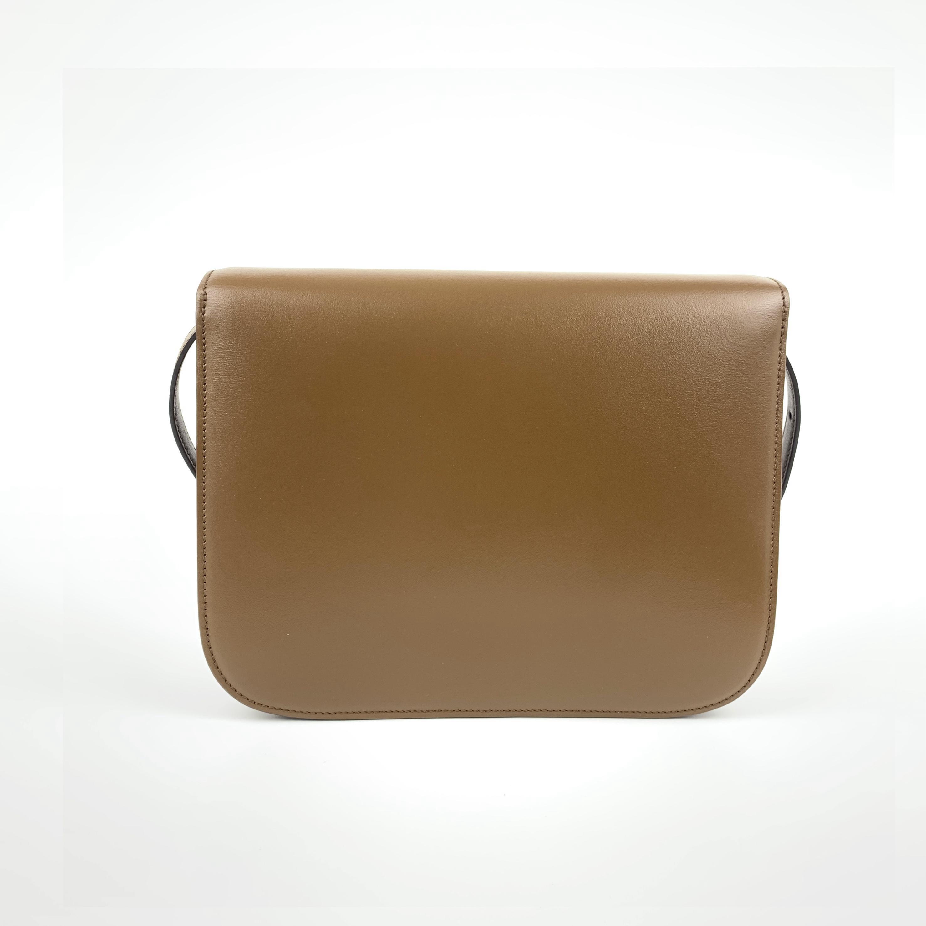 Pre-owned Celine Leather Crossbody Bags Brown Box Medium Shoulder/Crossbody Bag Sku:SH12 2016