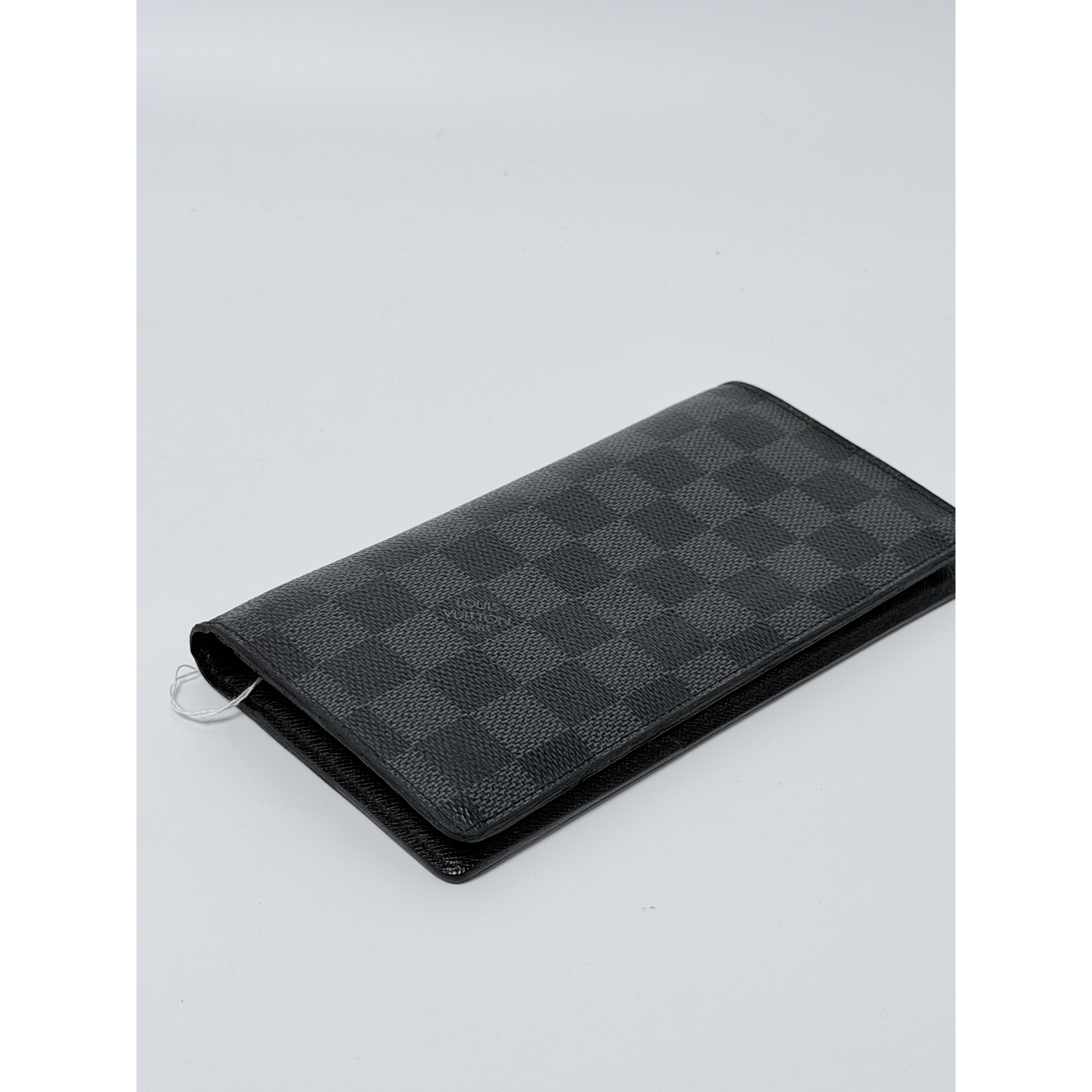 Damier Graphite canvas pattern wallet JE92LV