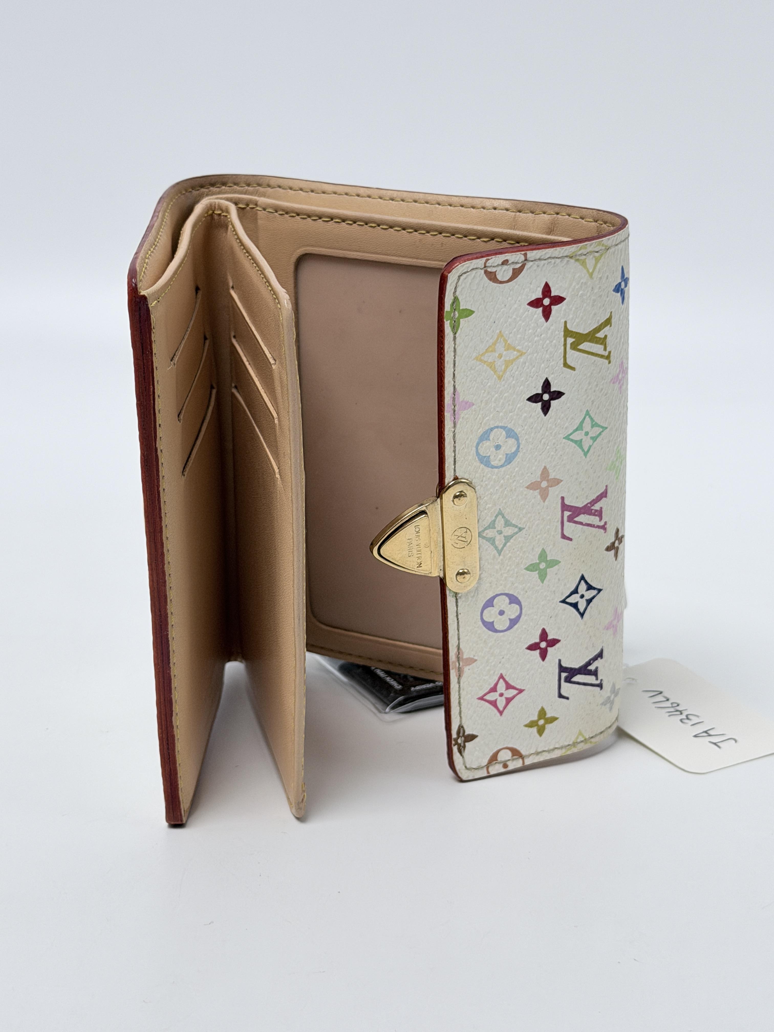 Monogram Multicore Eugenie Wallet White JA1346LV