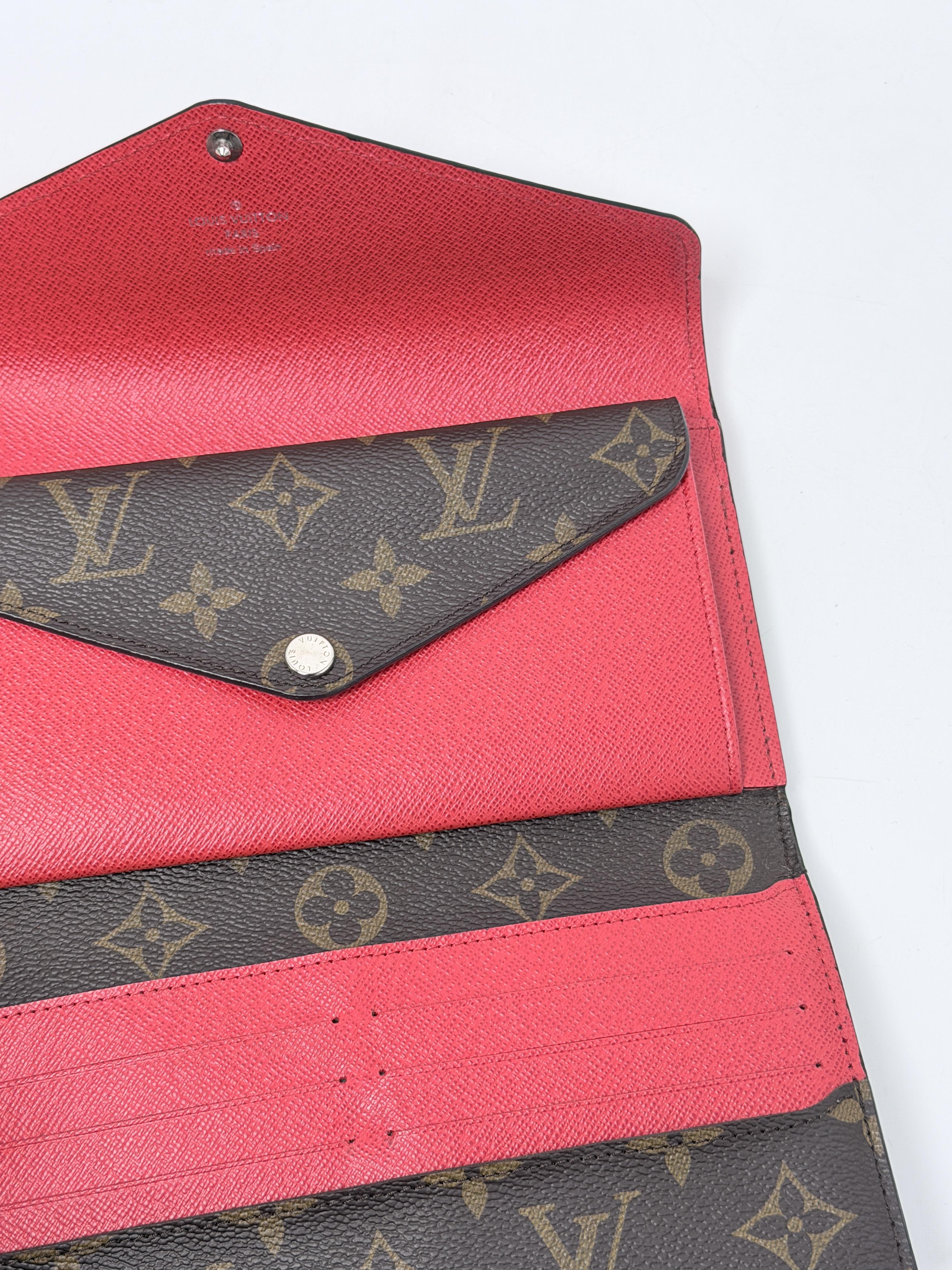 Monogram Epi Marie Lou Long Wallet Coquelicot Red JD1051LV