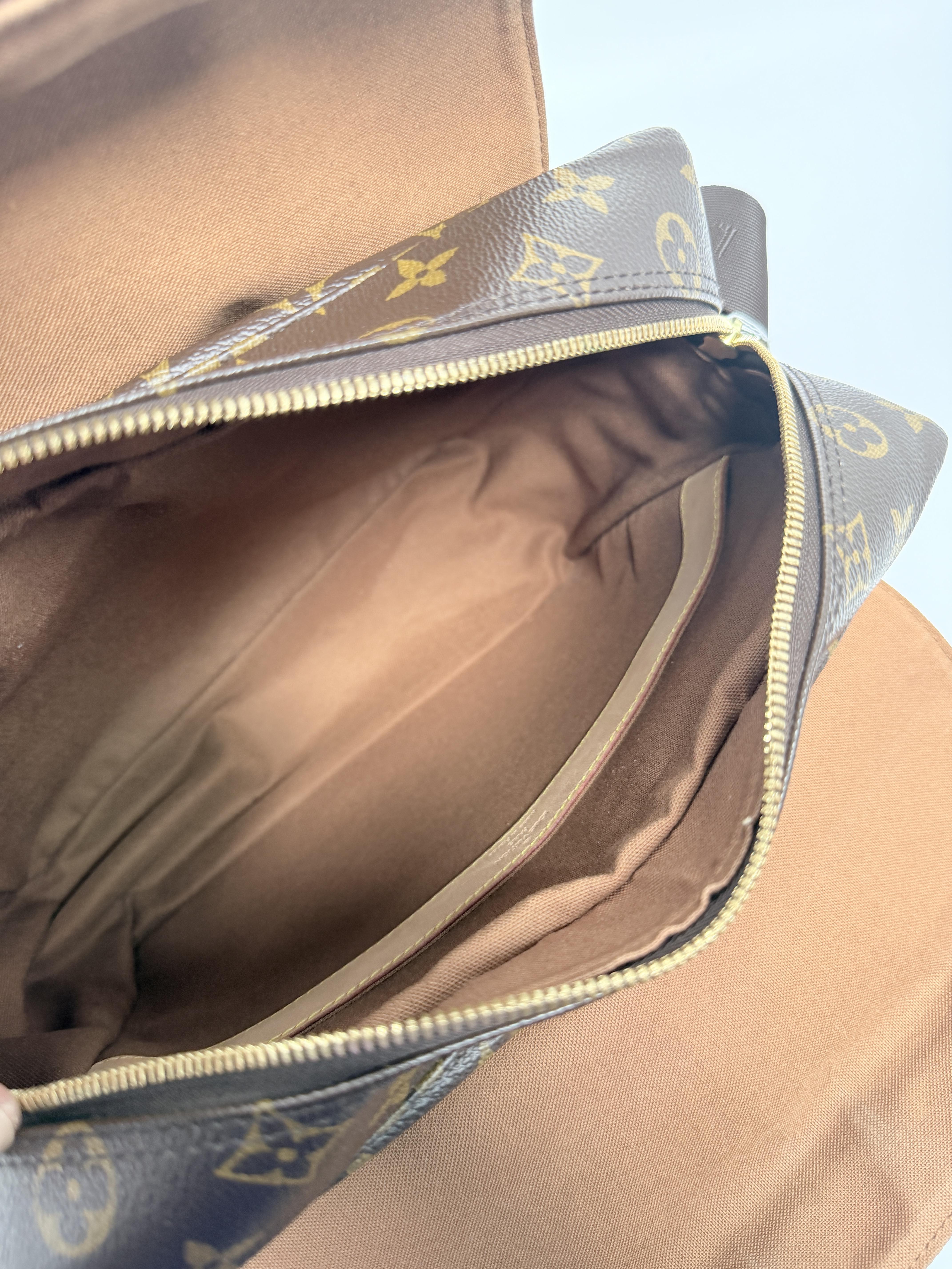 Pre-owned Louis Vuitton Canvas Messenger Bags Bosphore Monogram Messenger Crossbody Bag LV347Fei