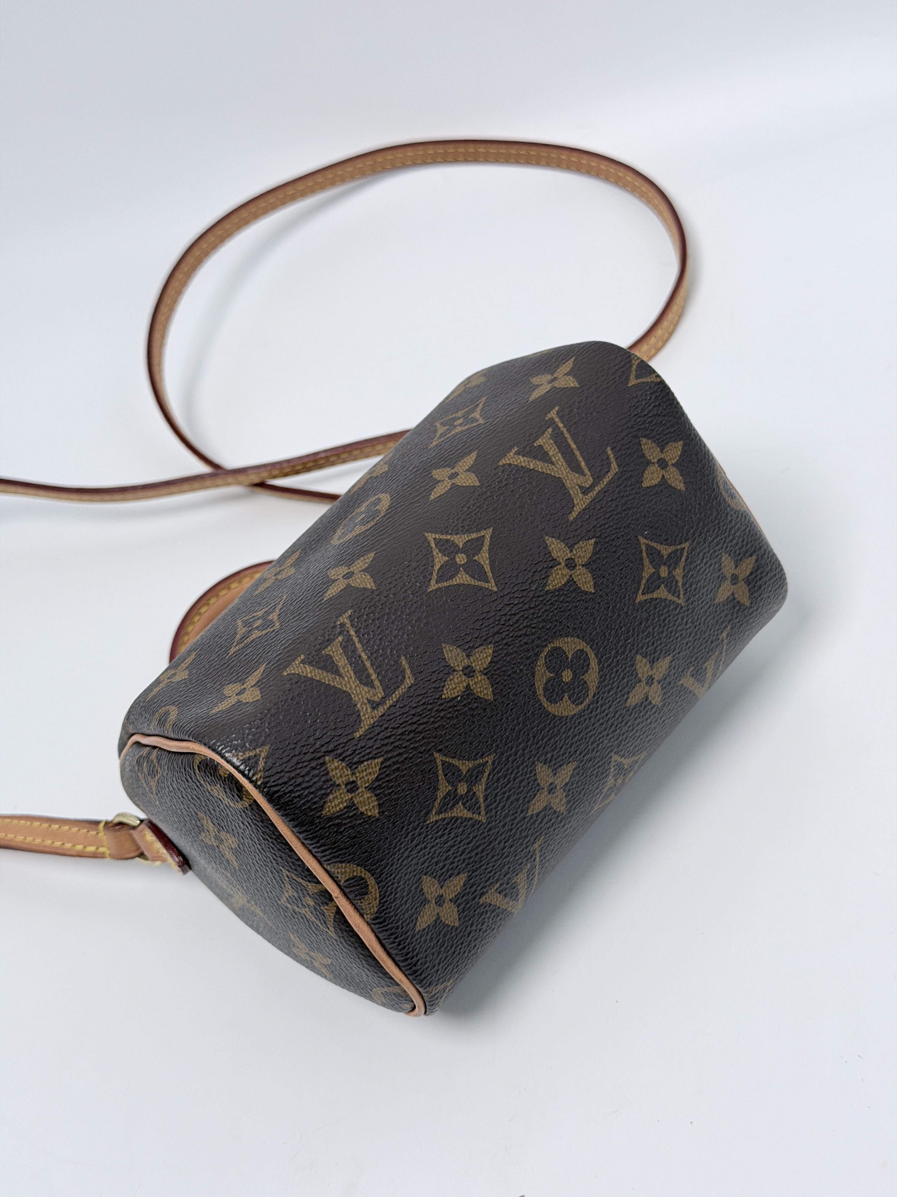 Monogram Nano Speedy Shoulder Bag XU086LV