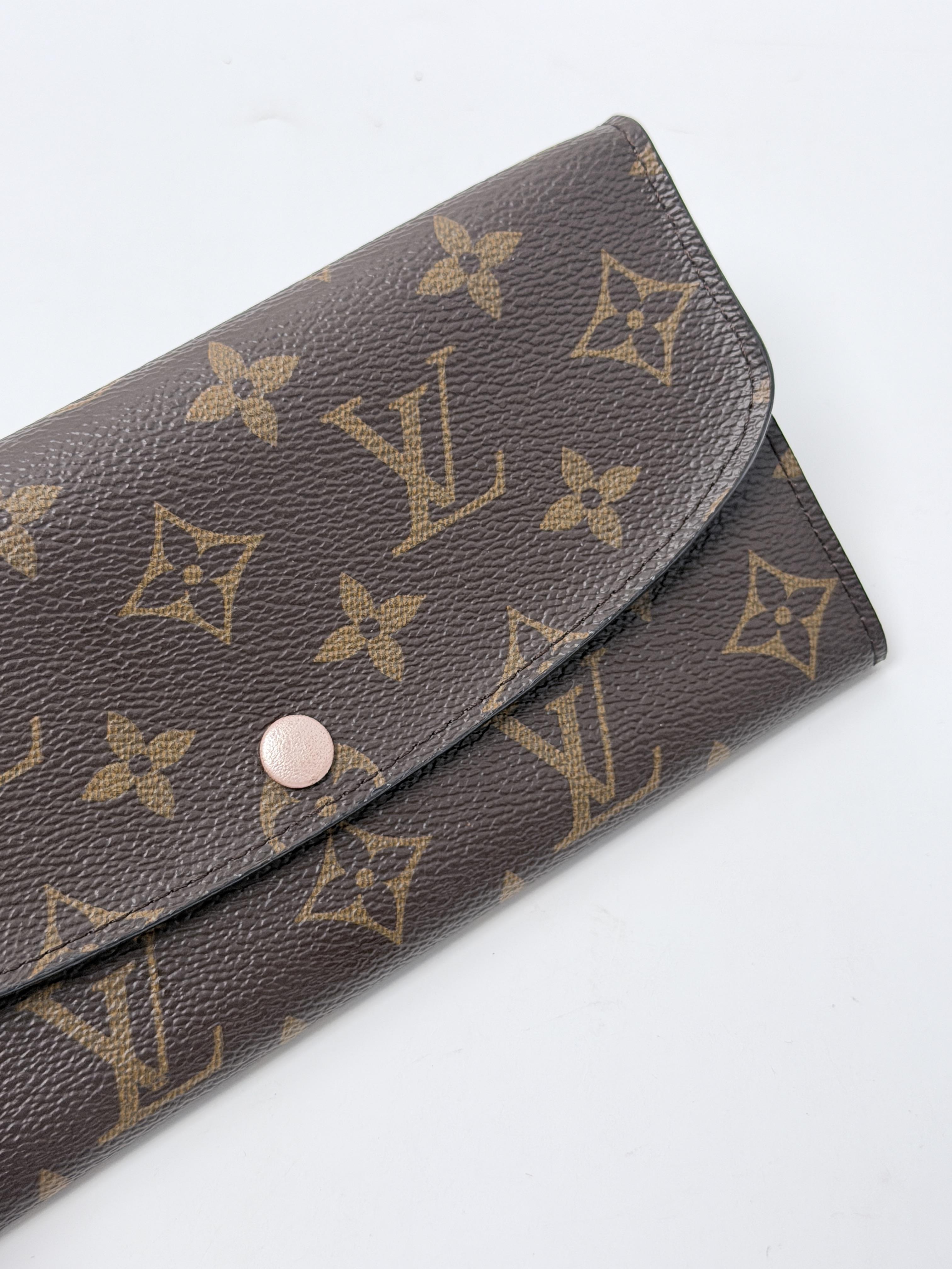 Emilie Wallet Classic Monogram Rose Ballerine Pink JD1528LV