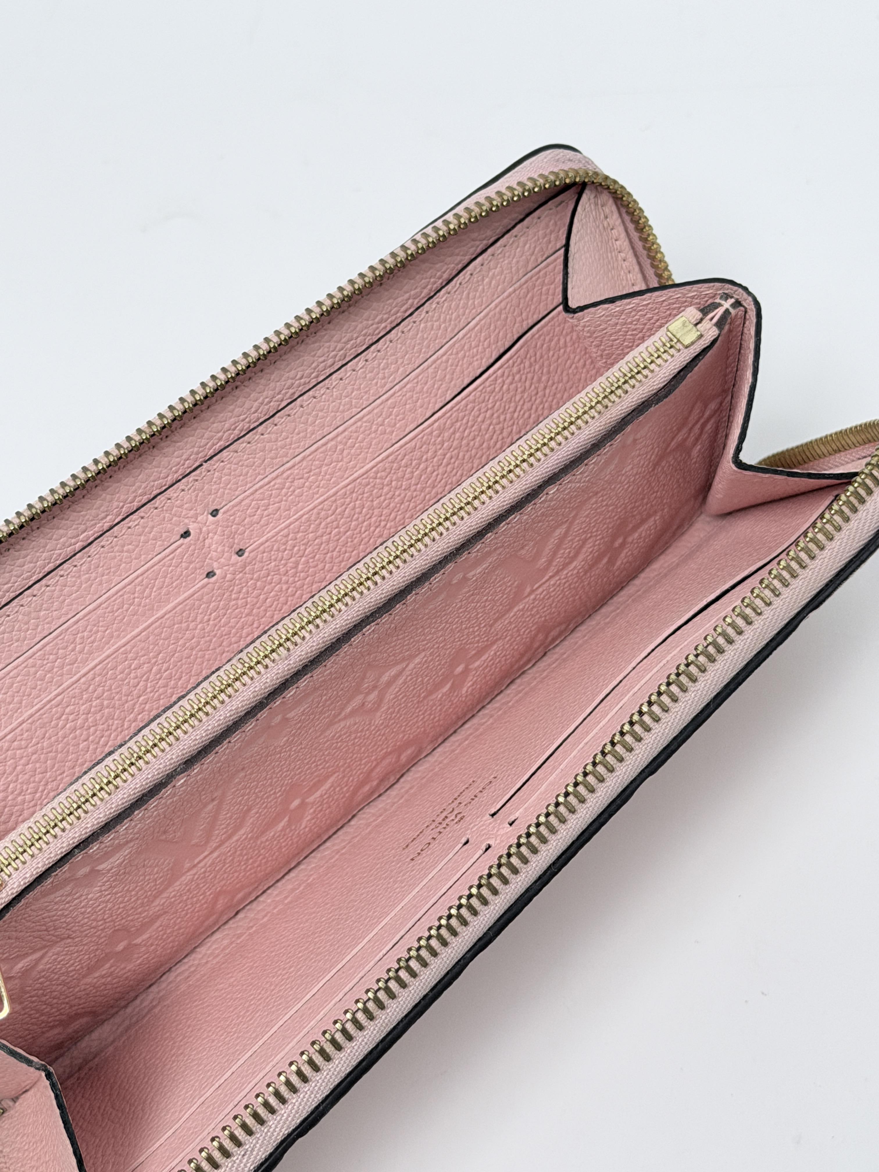 Monogram Empreinte Zippy Rose Poudre Pink JD1460LV