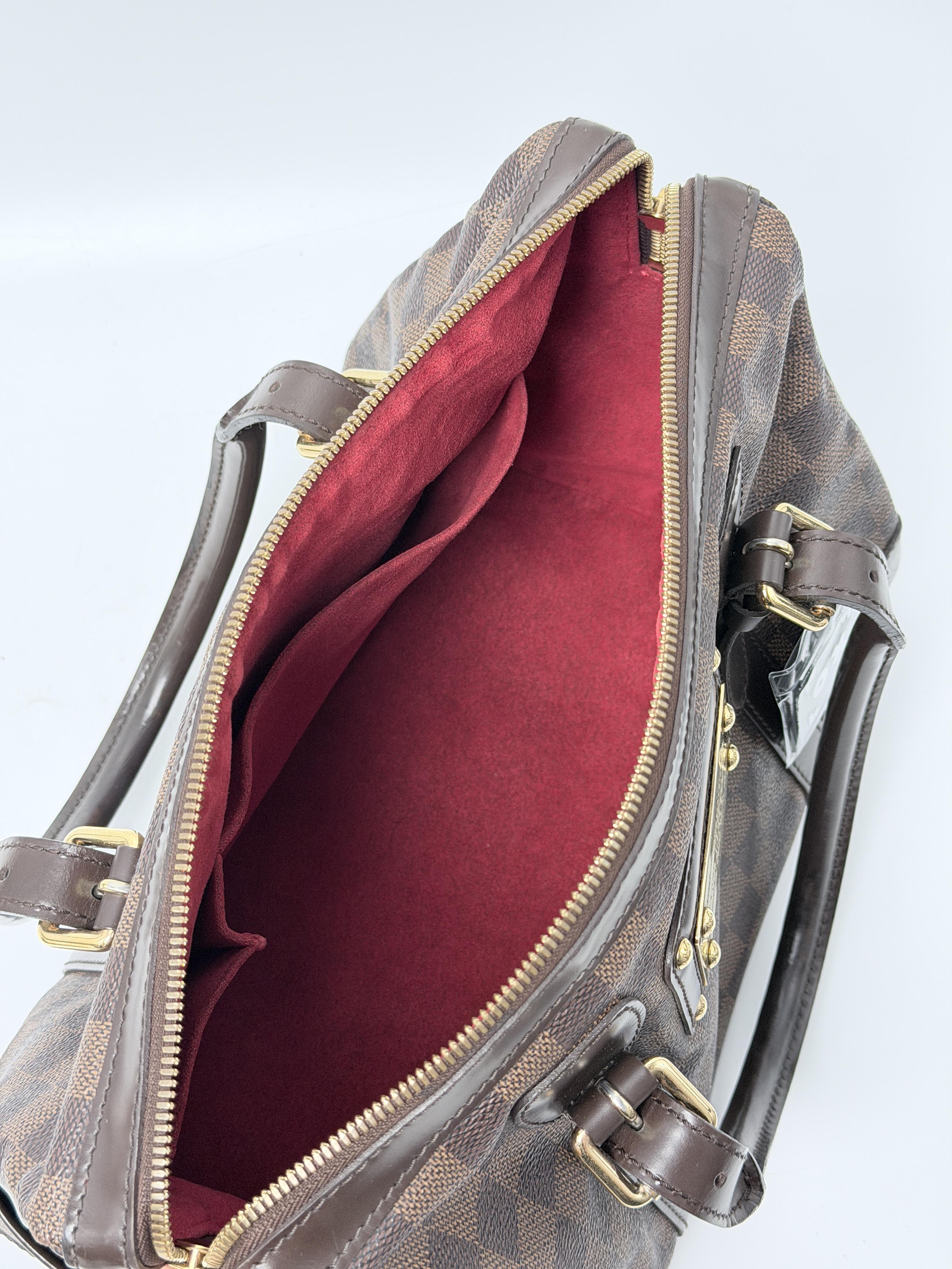 Damier Ebene Berkeley Bowling Shoulder Handbag Tote Bag JE808LV