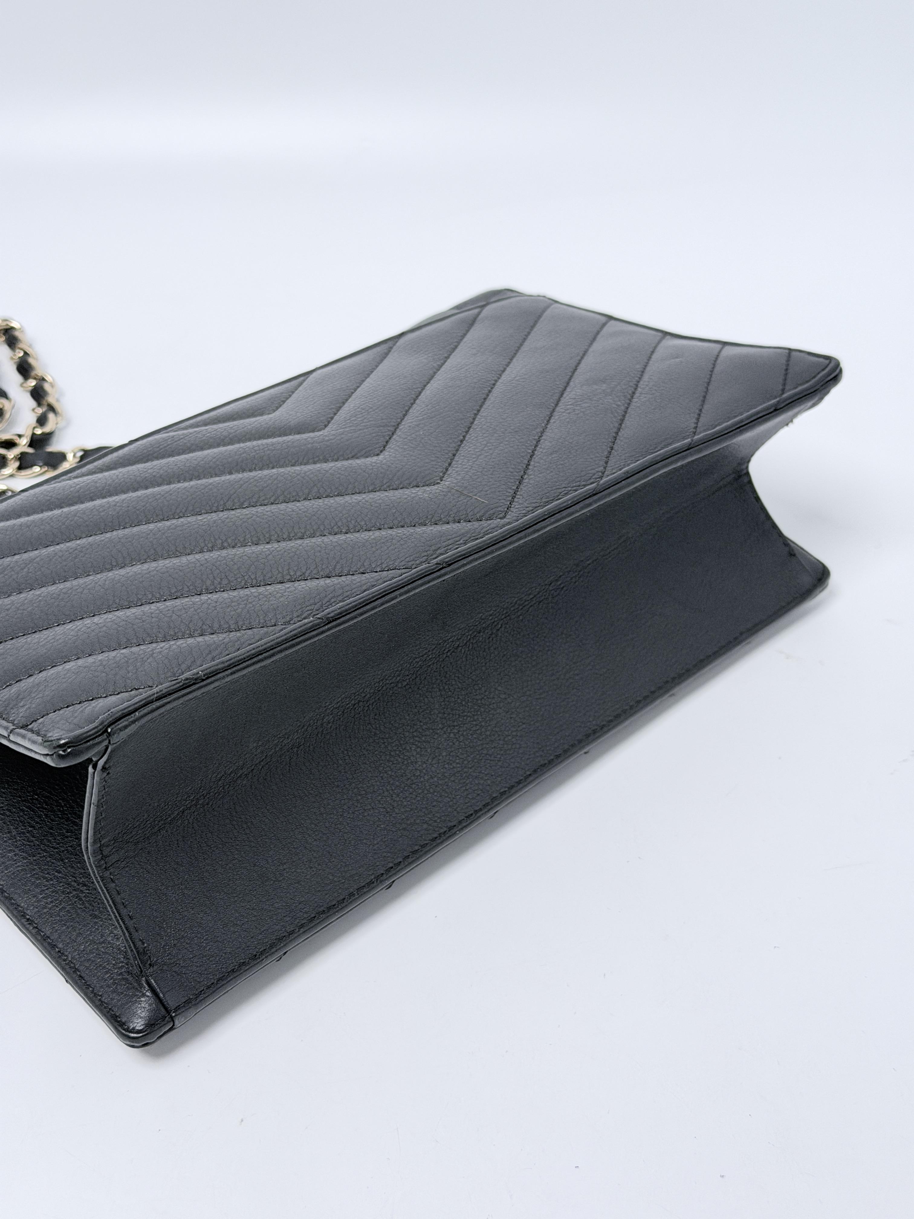 Statement Chevron Envelope Flap Crossbody Shoulder Bag ZS069CC