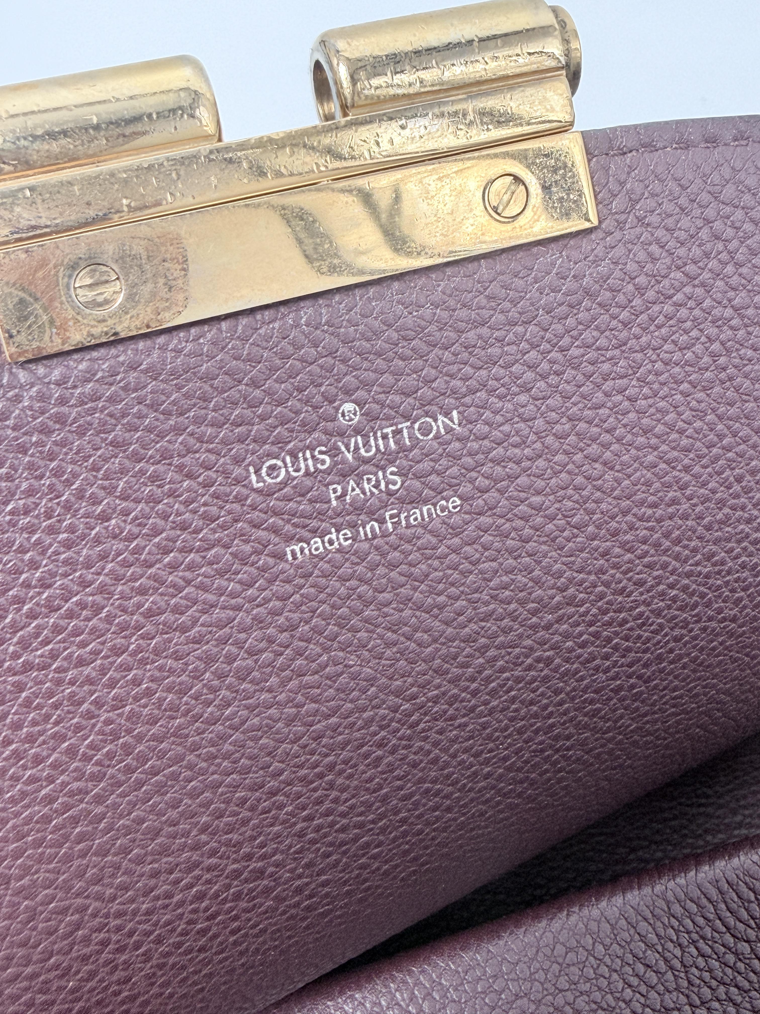Olympe Monogram Aurore Bordeaux Shoulder Handbag Tote Bag JA1309LV