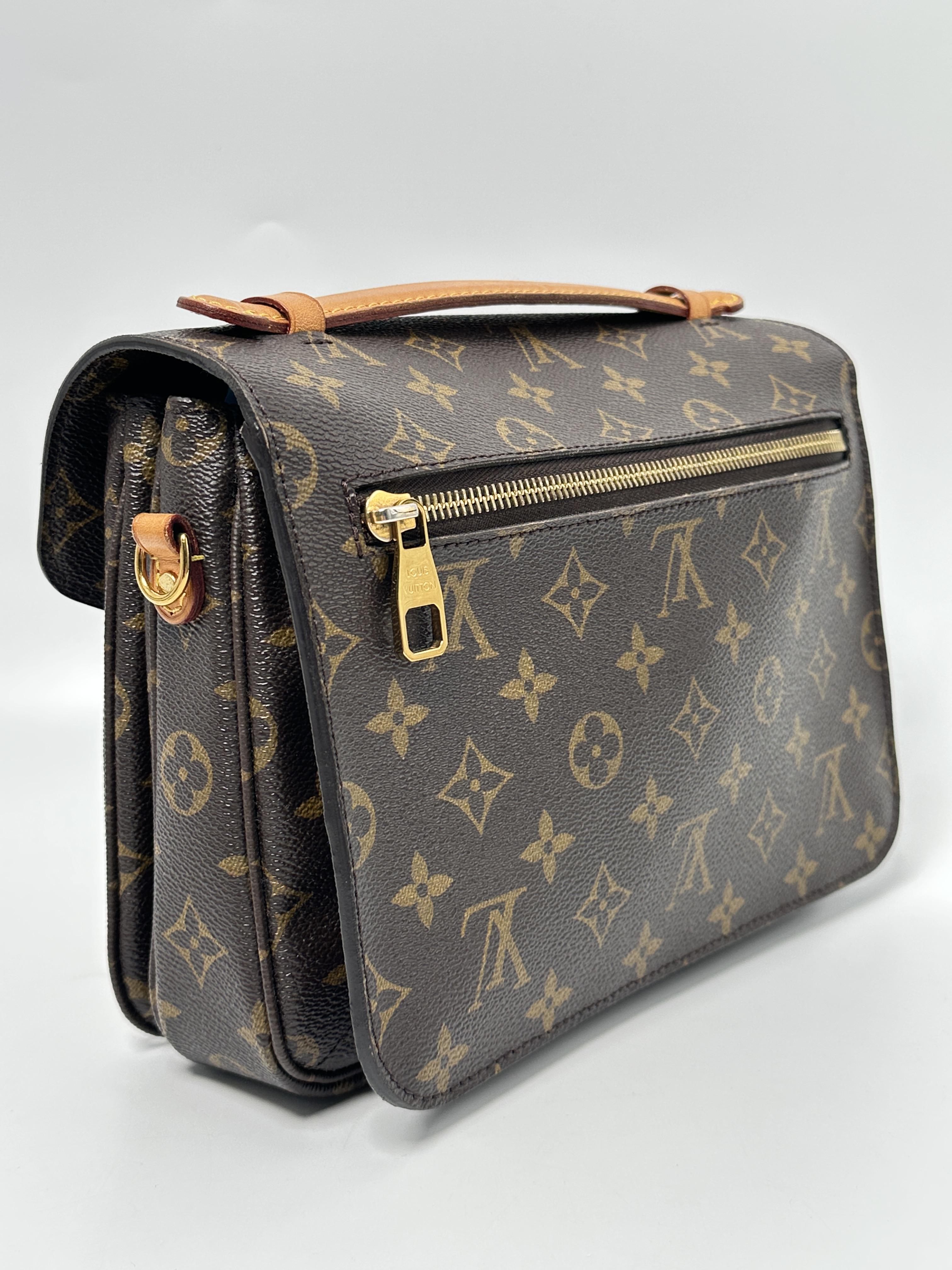 Monogram Pochette Métis Shoulder Handbag Top Handle Bag Crossbody Bag JE410LV