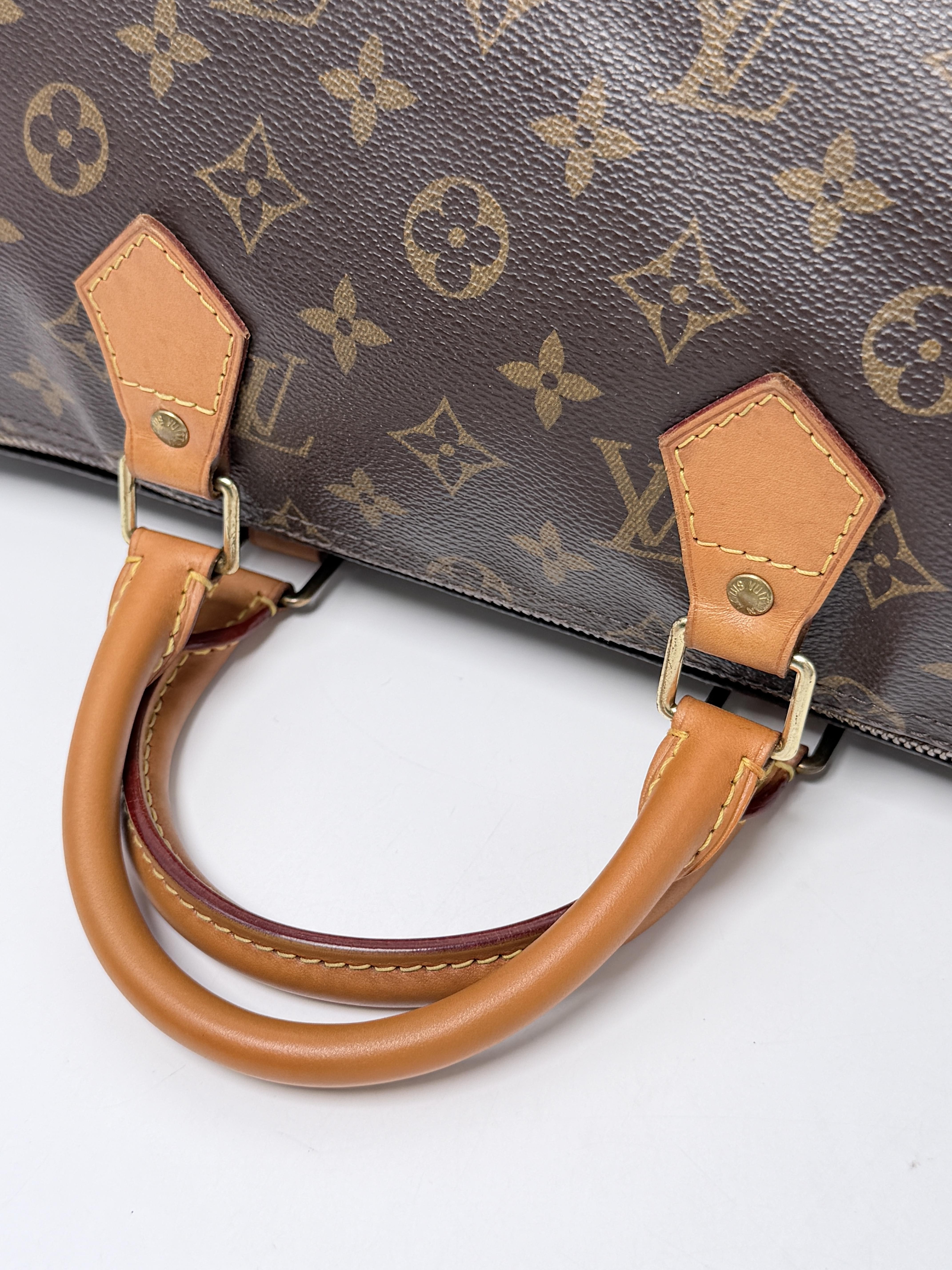 Speedy 35 Bandouliere Shoulder Bag Handle Handbag XU059LV