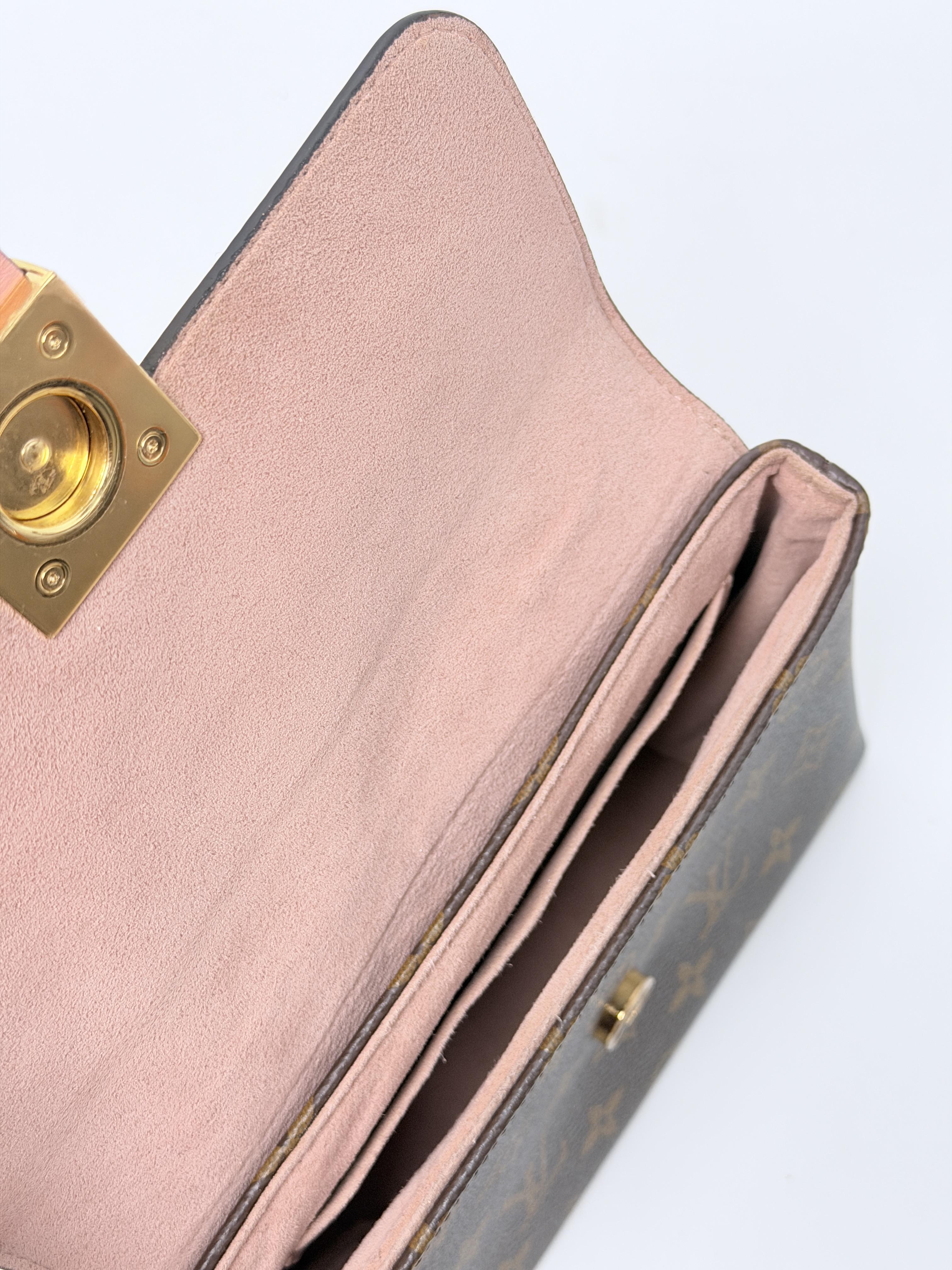 Monogram Locky BB Rose Poudré Pink Bag Crossbody Handbag JD1589LV