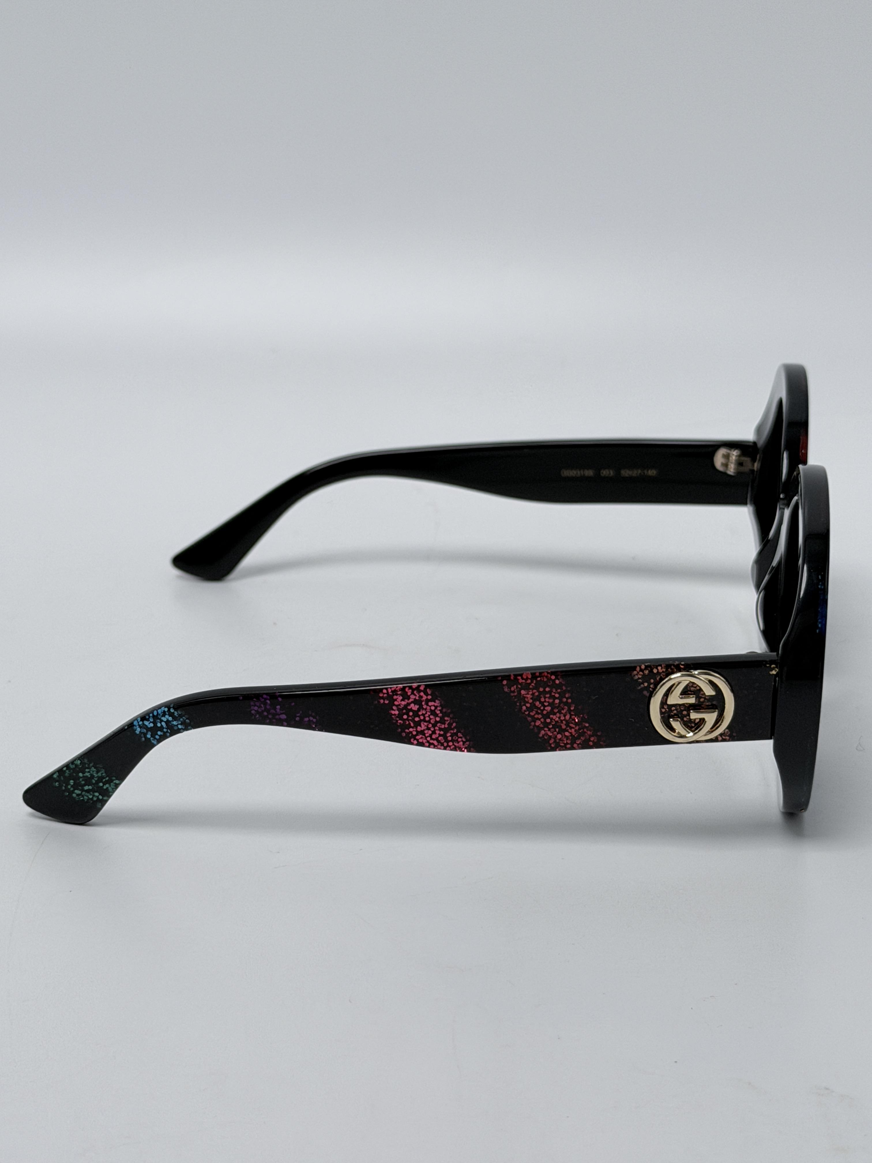 Gucci GG0326S Square Tortoiseshell Sunglasses with Hard Case ZS100GG