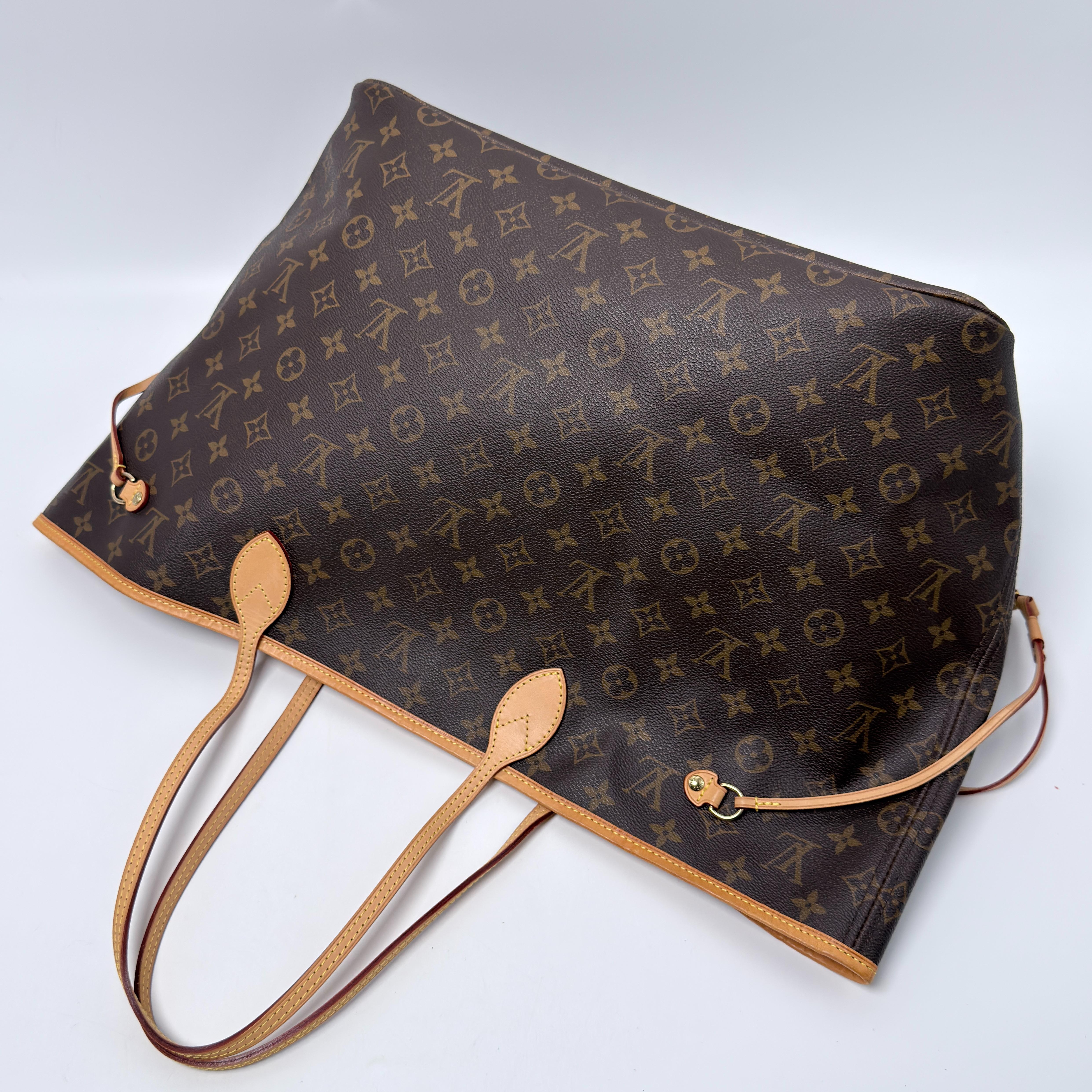 Monogram Neverfull GM Tote Bag Top Handle Handbag XU073LV