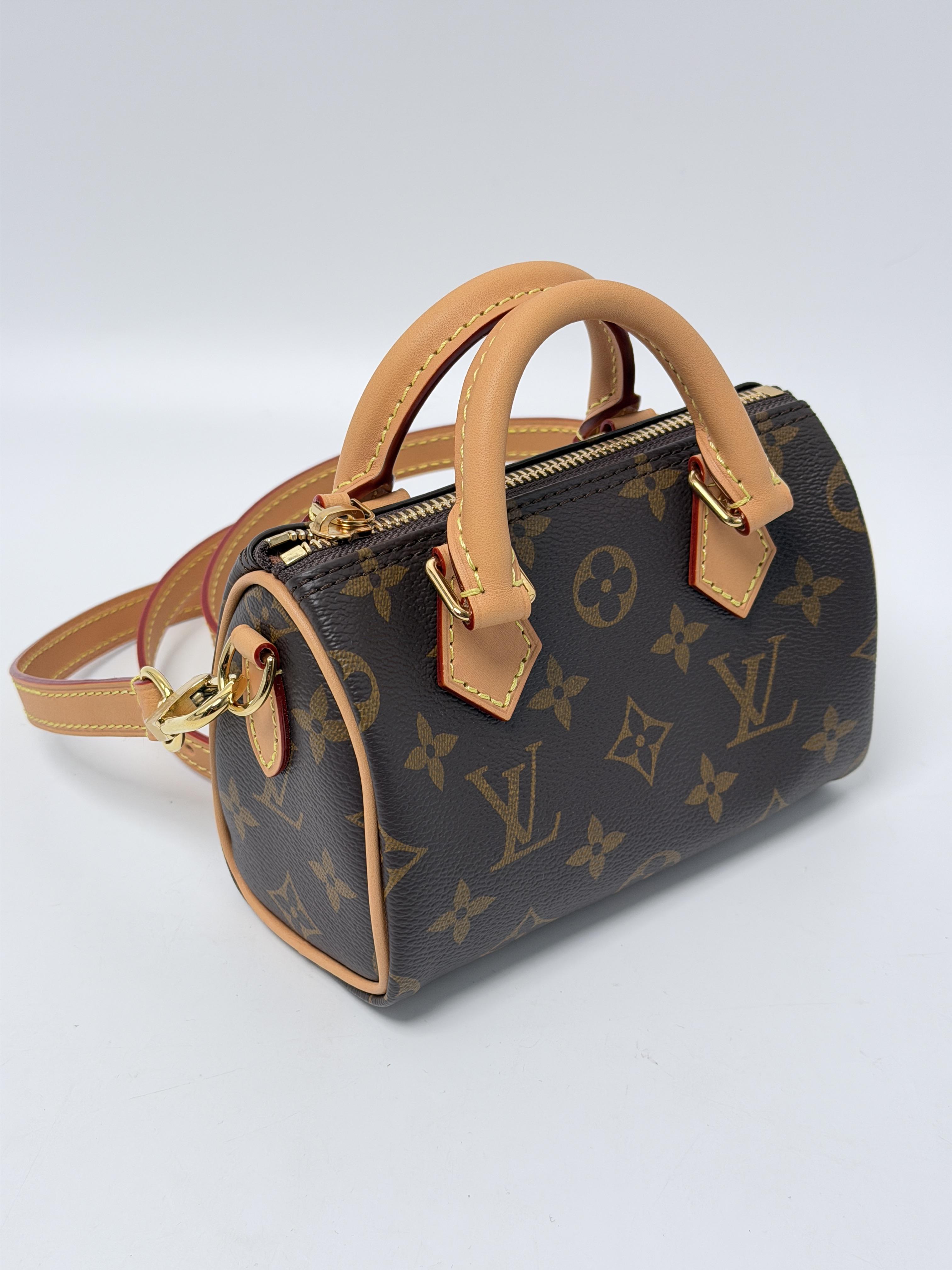 Monogram Nano Speedy Crossbody Bag JX343LV