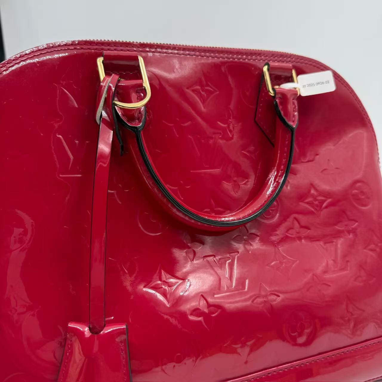 Pre-owned Louis Vuitton vernis Tote Bags Authentic Monogram Alma PM Top Handle Shoulder Bag CCMPLV04
