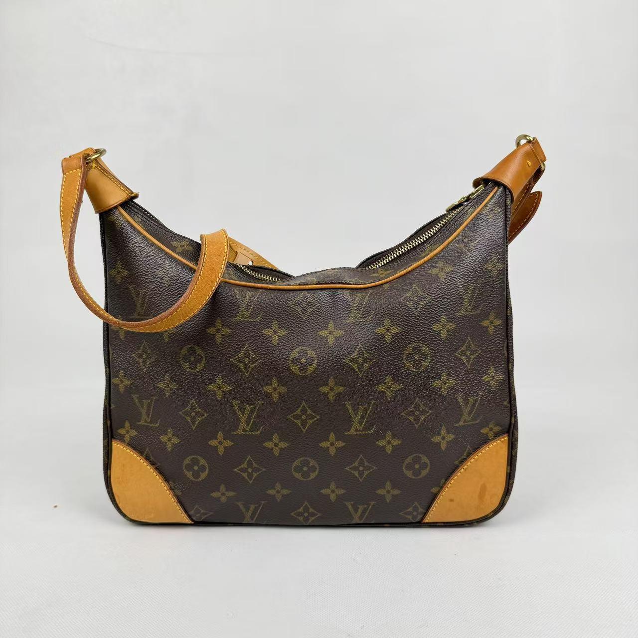 LV Monogram Buffalo Horn Shoulder Bag LV114 AS0062 SH